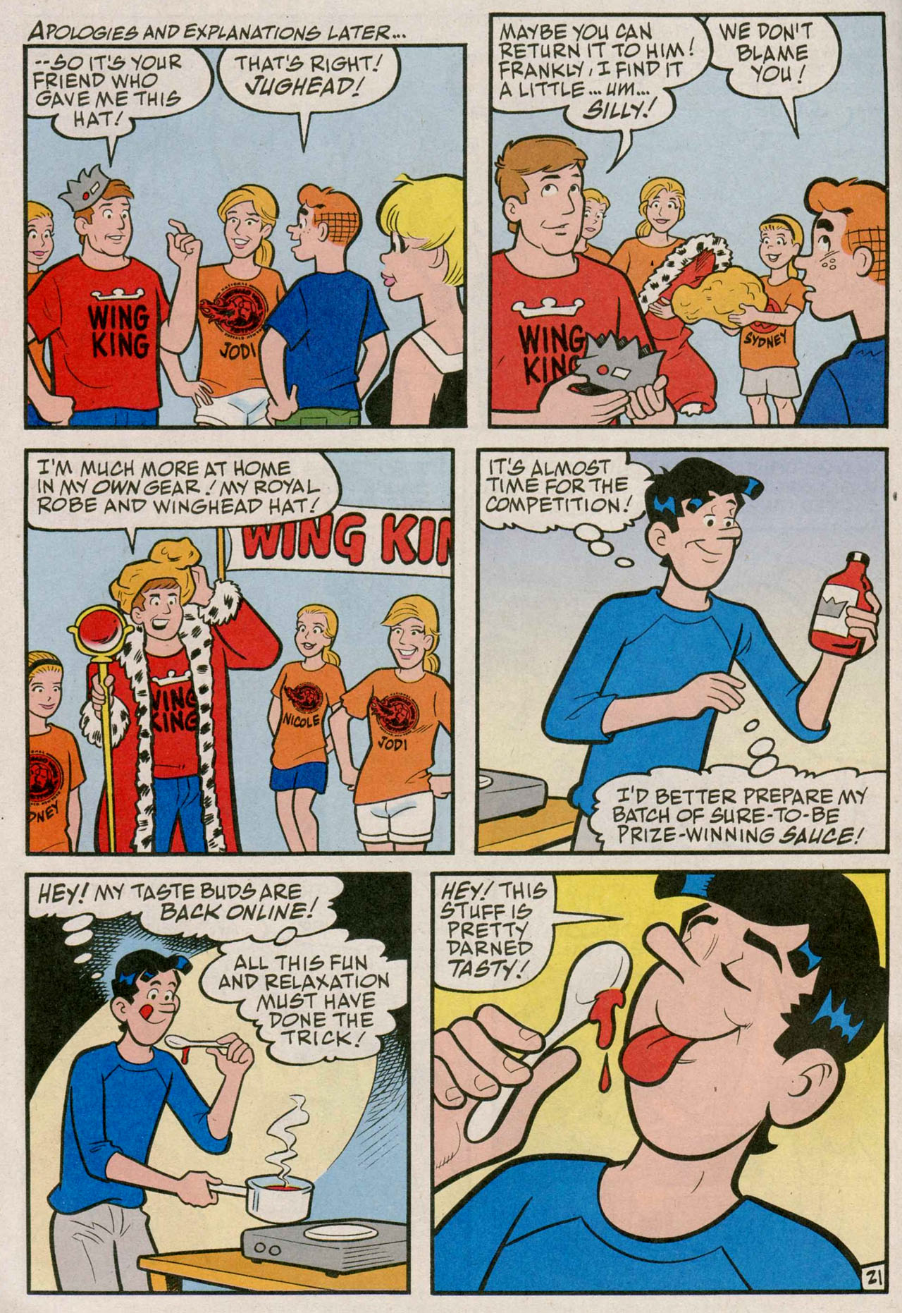 Read online Archie's Pal Jughead Comics comic -  Issue #190 - 22