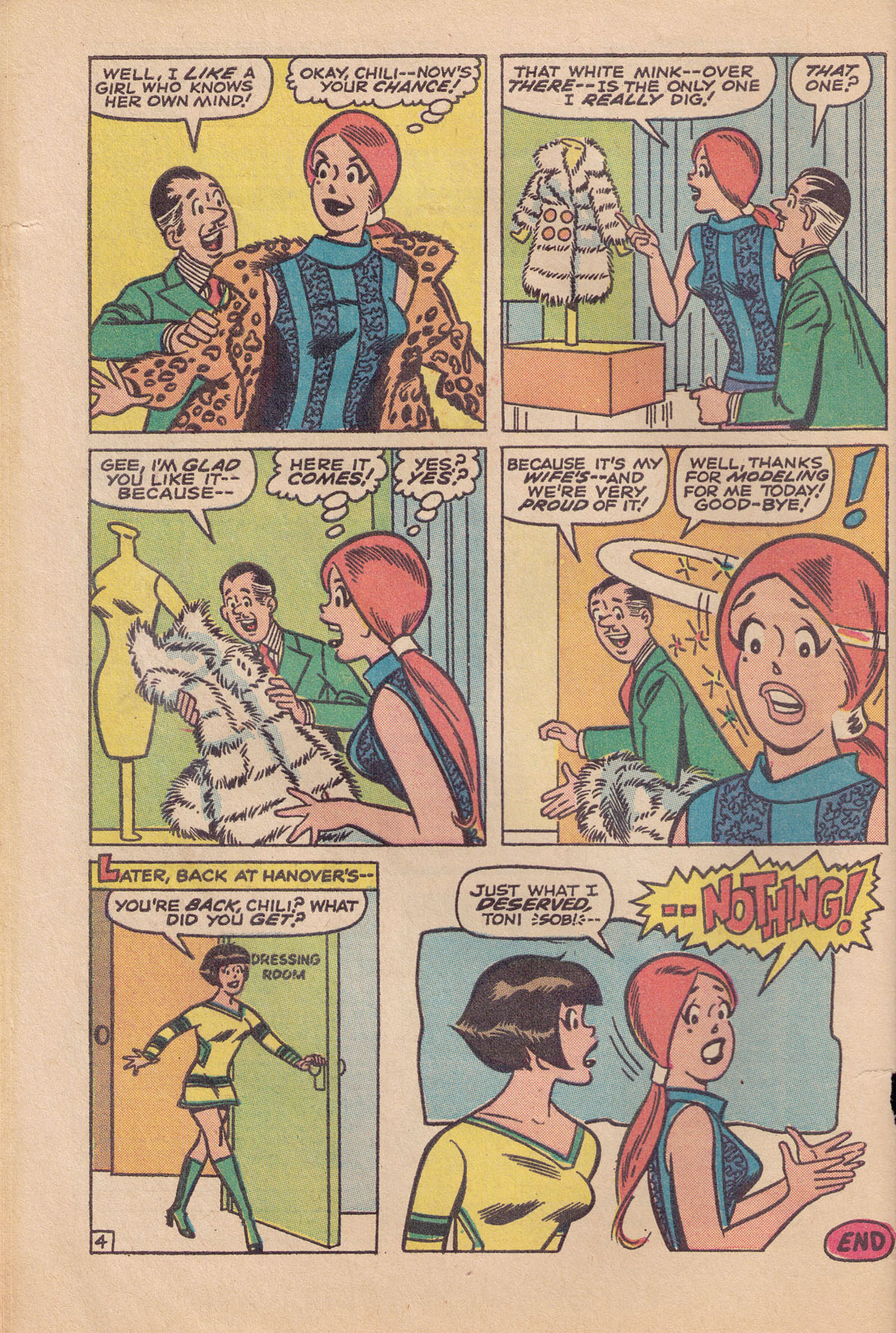 Read online Millie the Model comic -  Issue #196 - 32