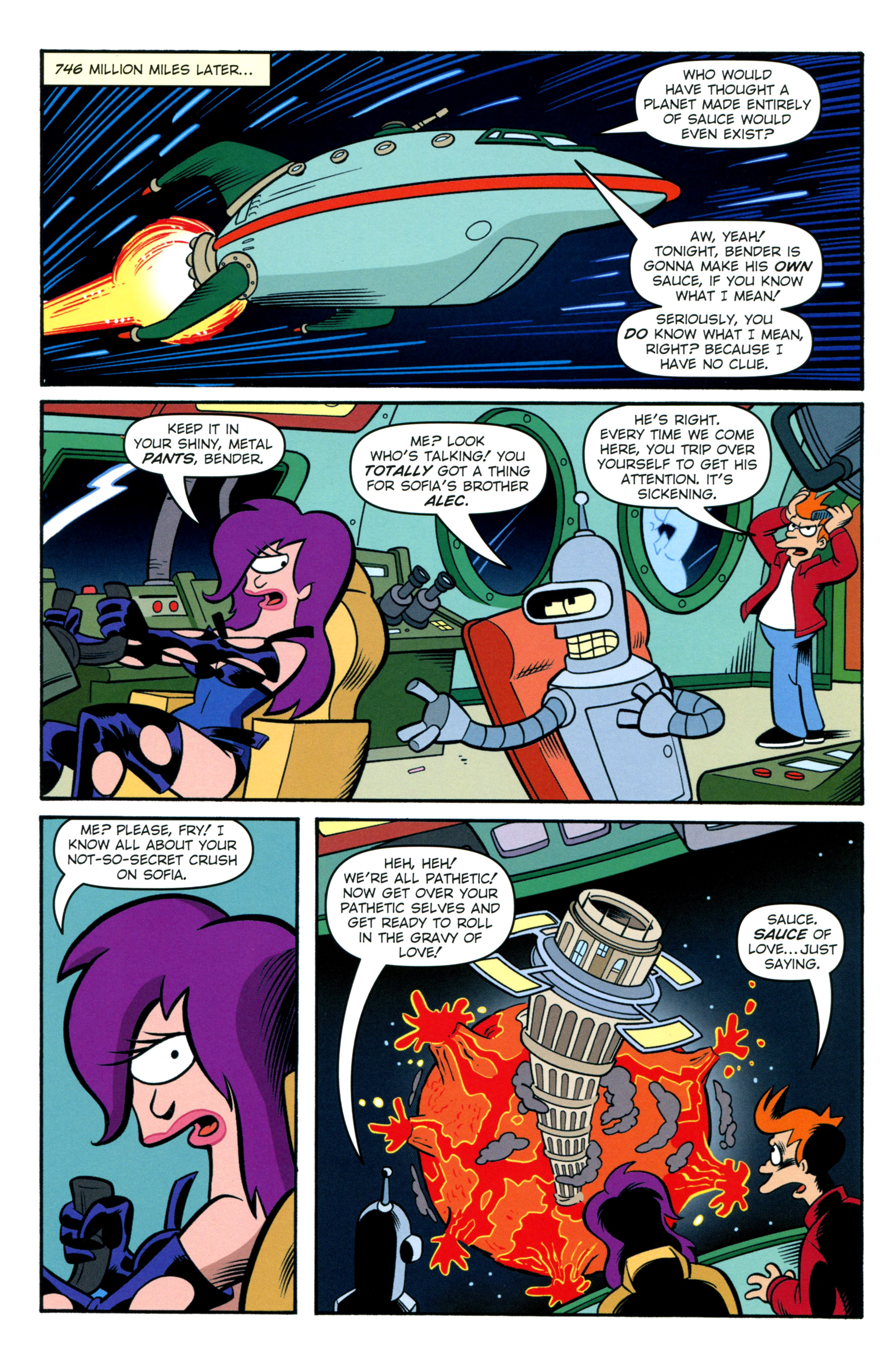 Read online Futurama Comics comic -  Issue #71 - 5