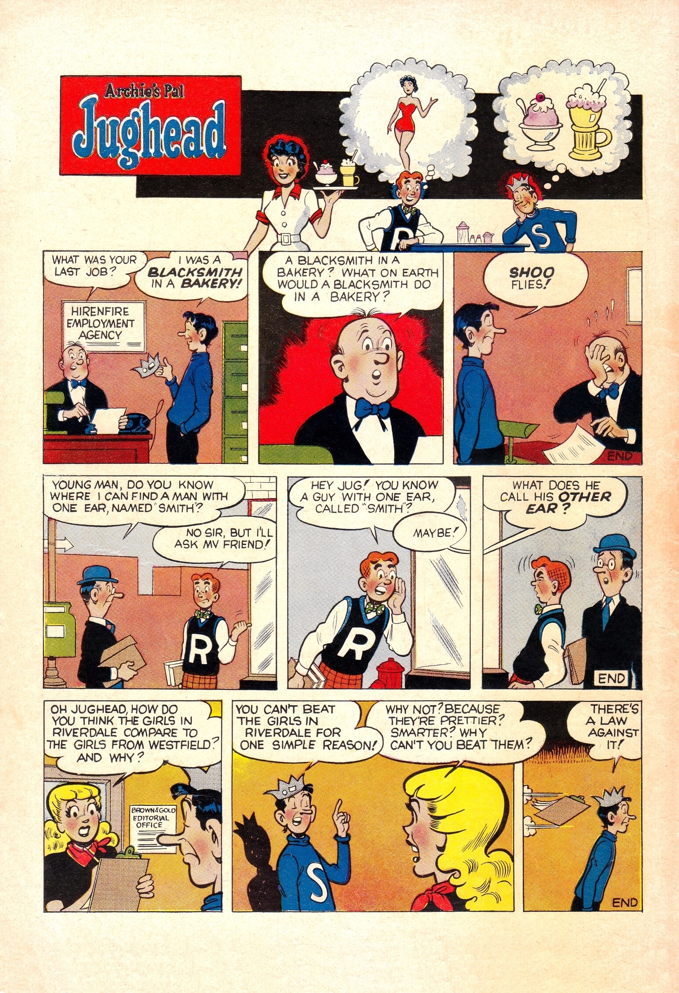 Read online Archie's Joke Book Magazine comic -  Issue #16 - 36