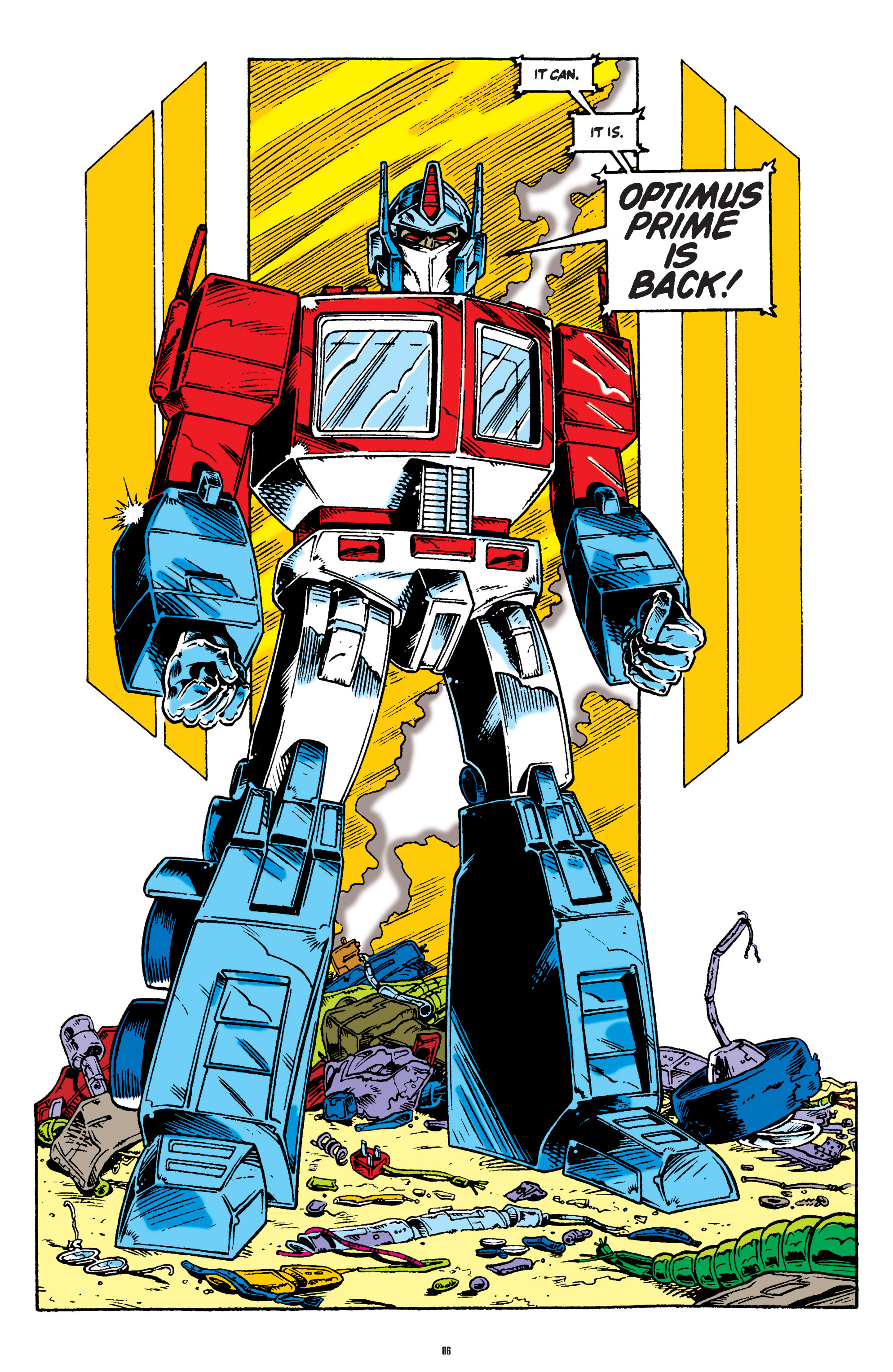 Read online The Transformers Classics comic -  Issue # TPB 7 - 86