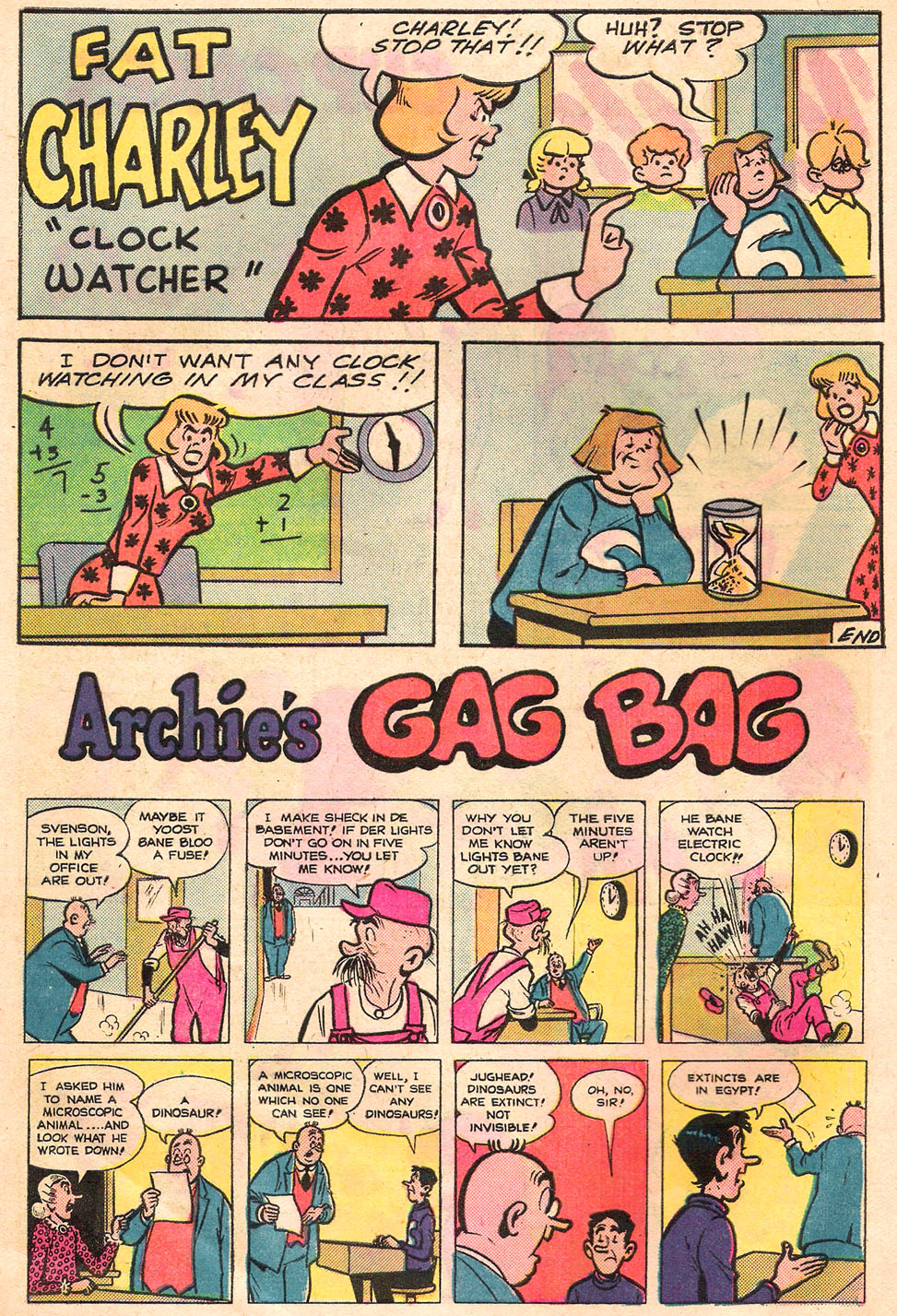 Read online Archie's TV Laugh-Out comic -  Issue #40 - 10