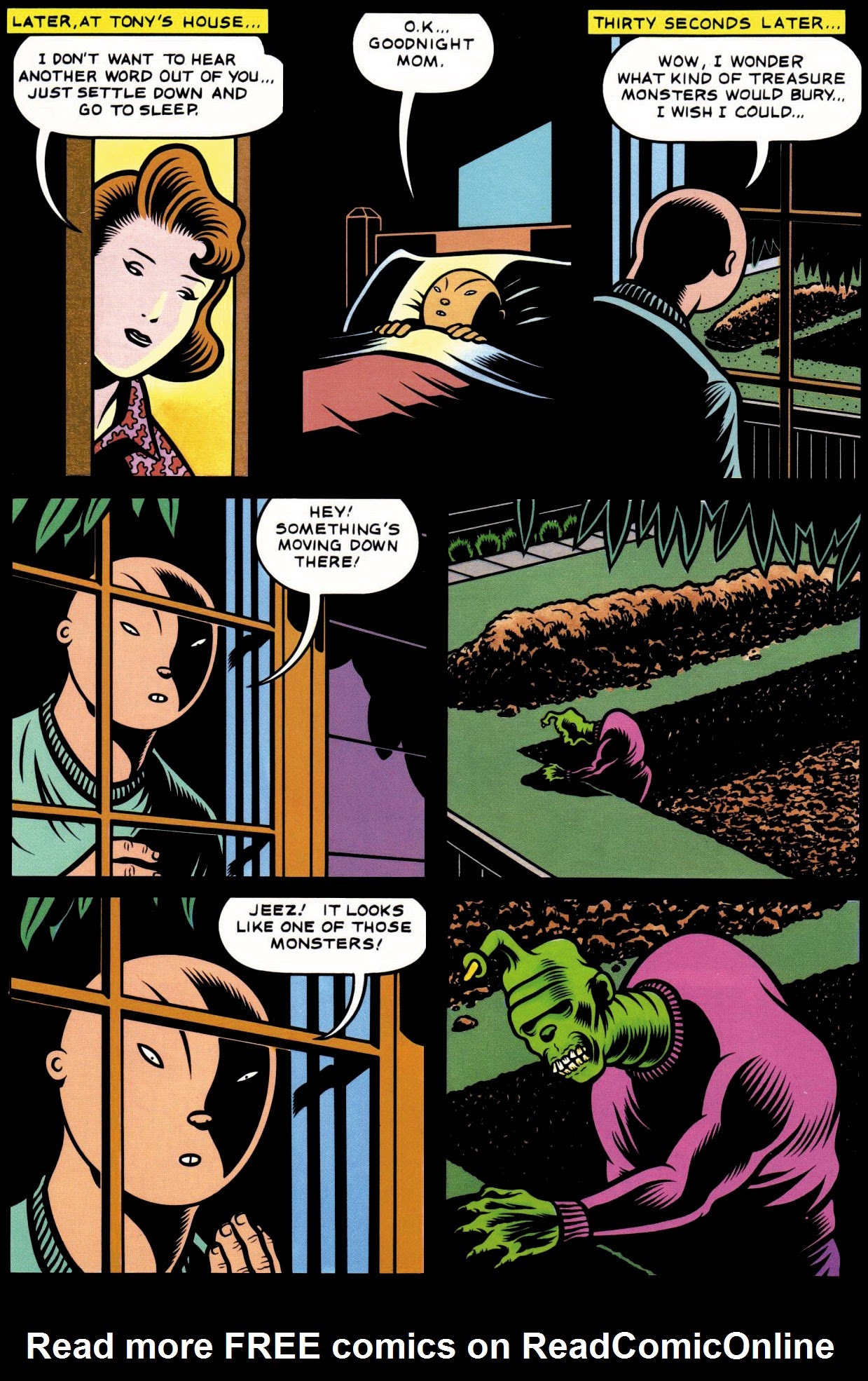 Read online Curse of the Molemen comic -  Issue # Full - 9