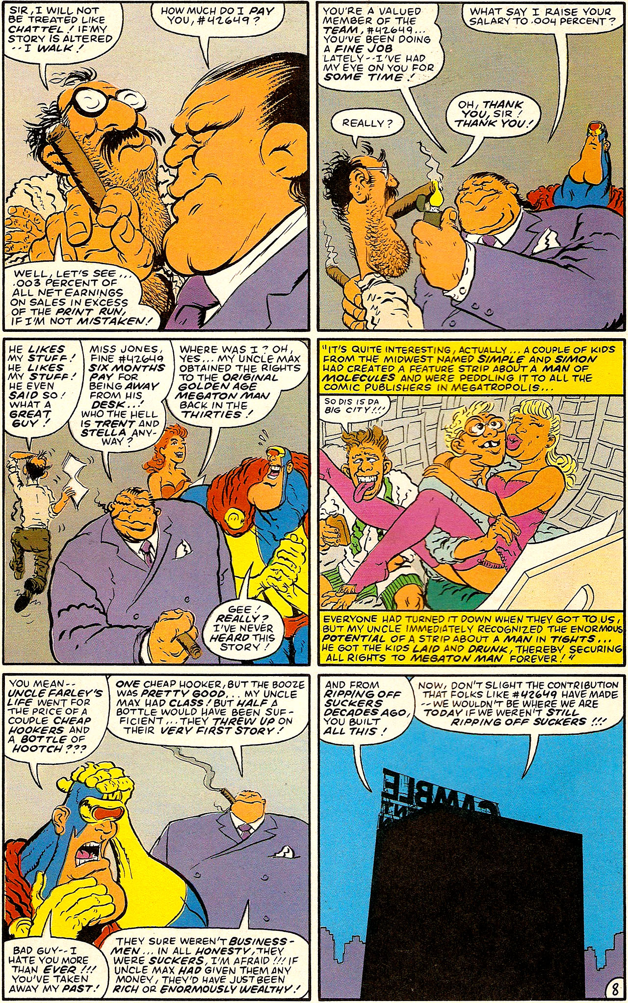 Read online The Return Of Megaton Man comic -  Issue #3 - 10