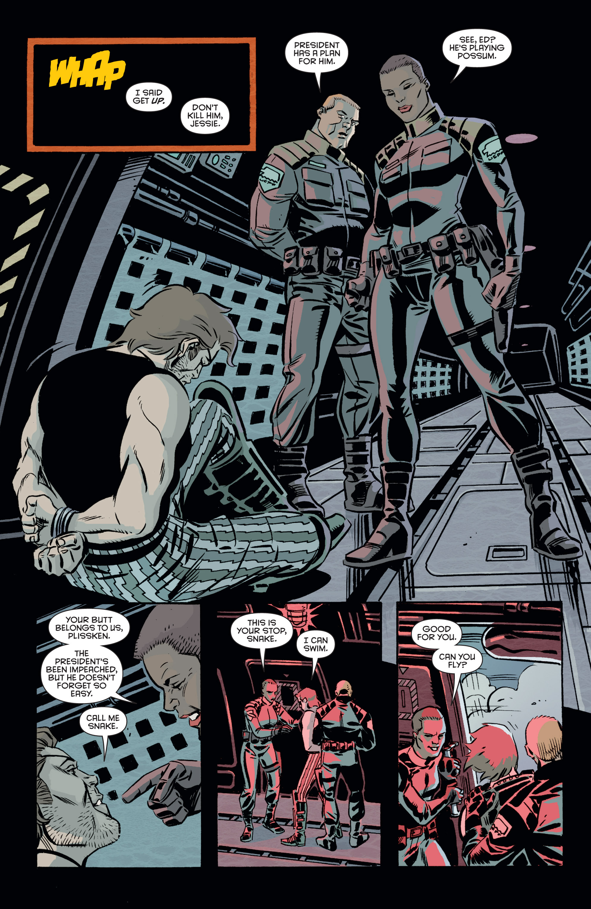 Read online Escape from New York comic -  Issue #4 - 22