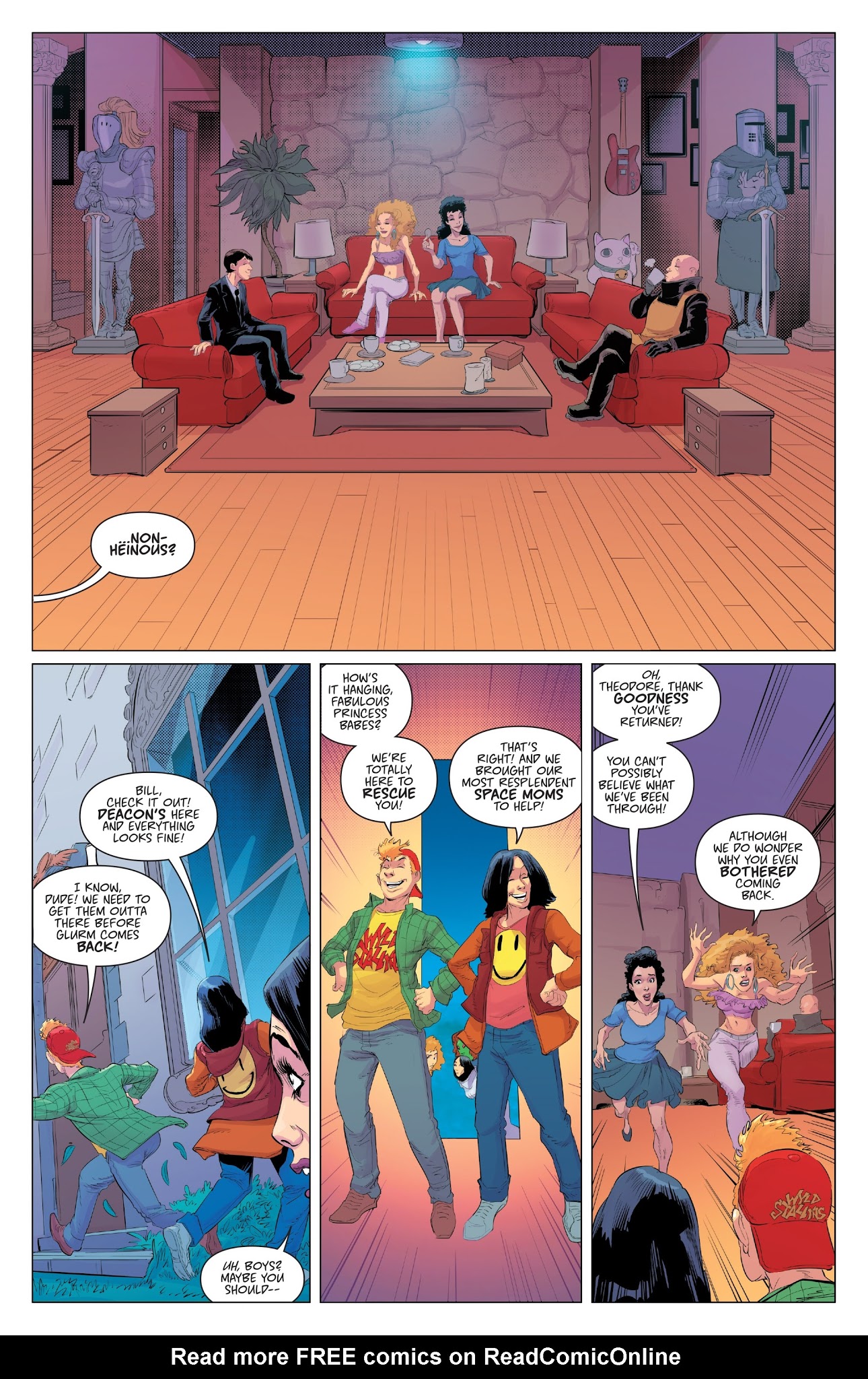Read online Bill & Ted Save the Universe comic -  Issue #5 - 4