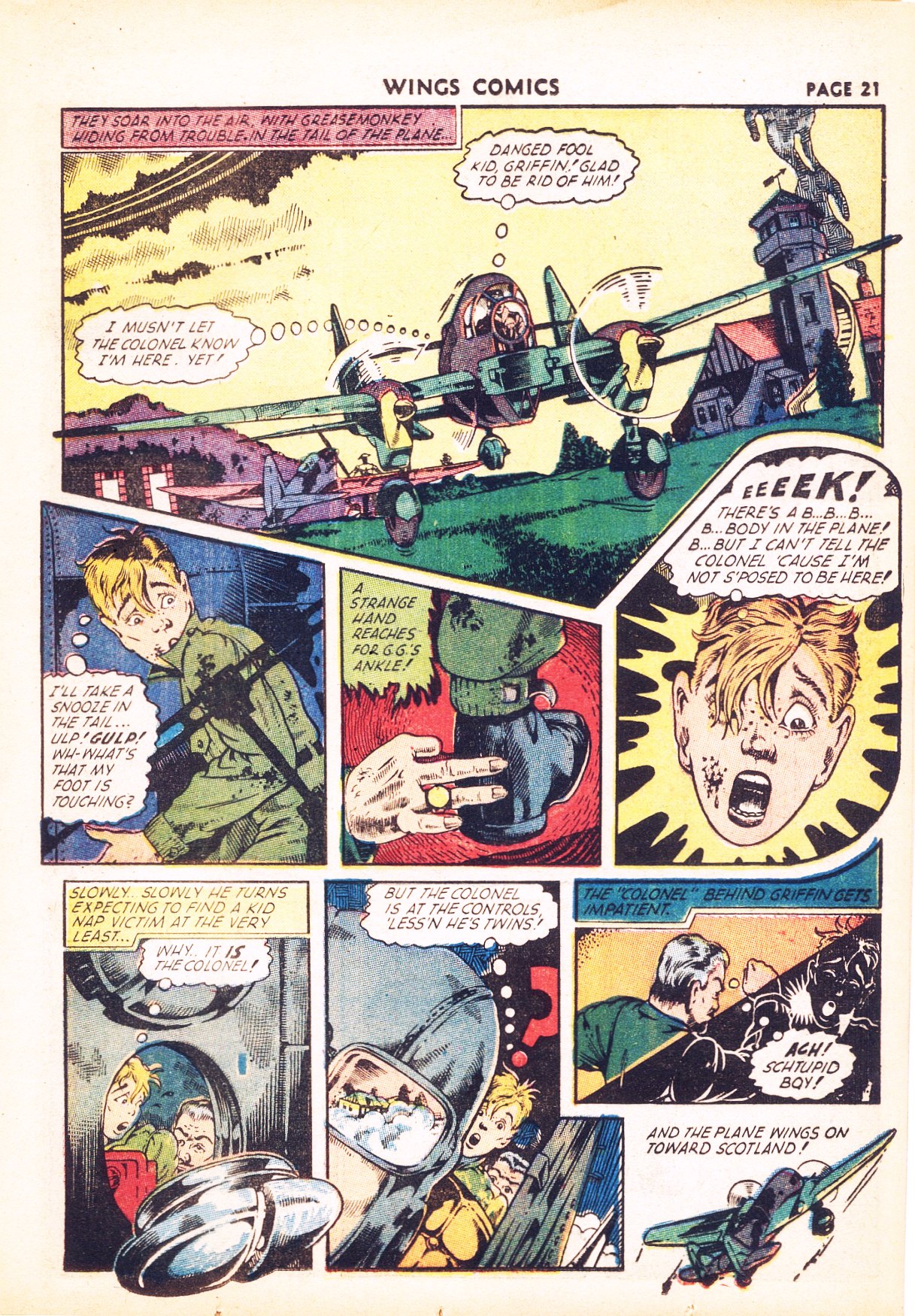 Read online Wings Comics comic -  Issue #31 - 23