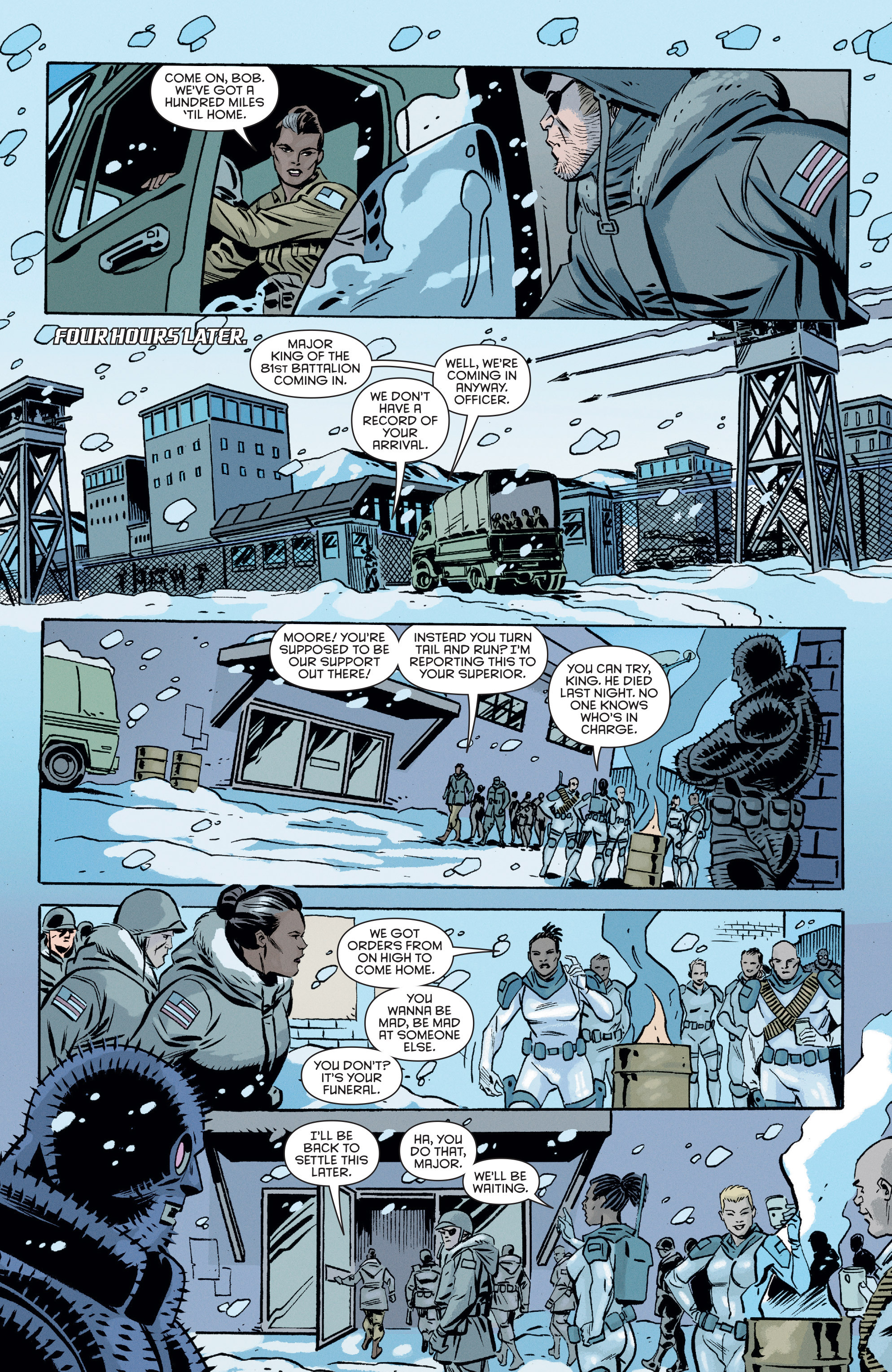 Read online Escape from New York comic -  Issue #5 - 20