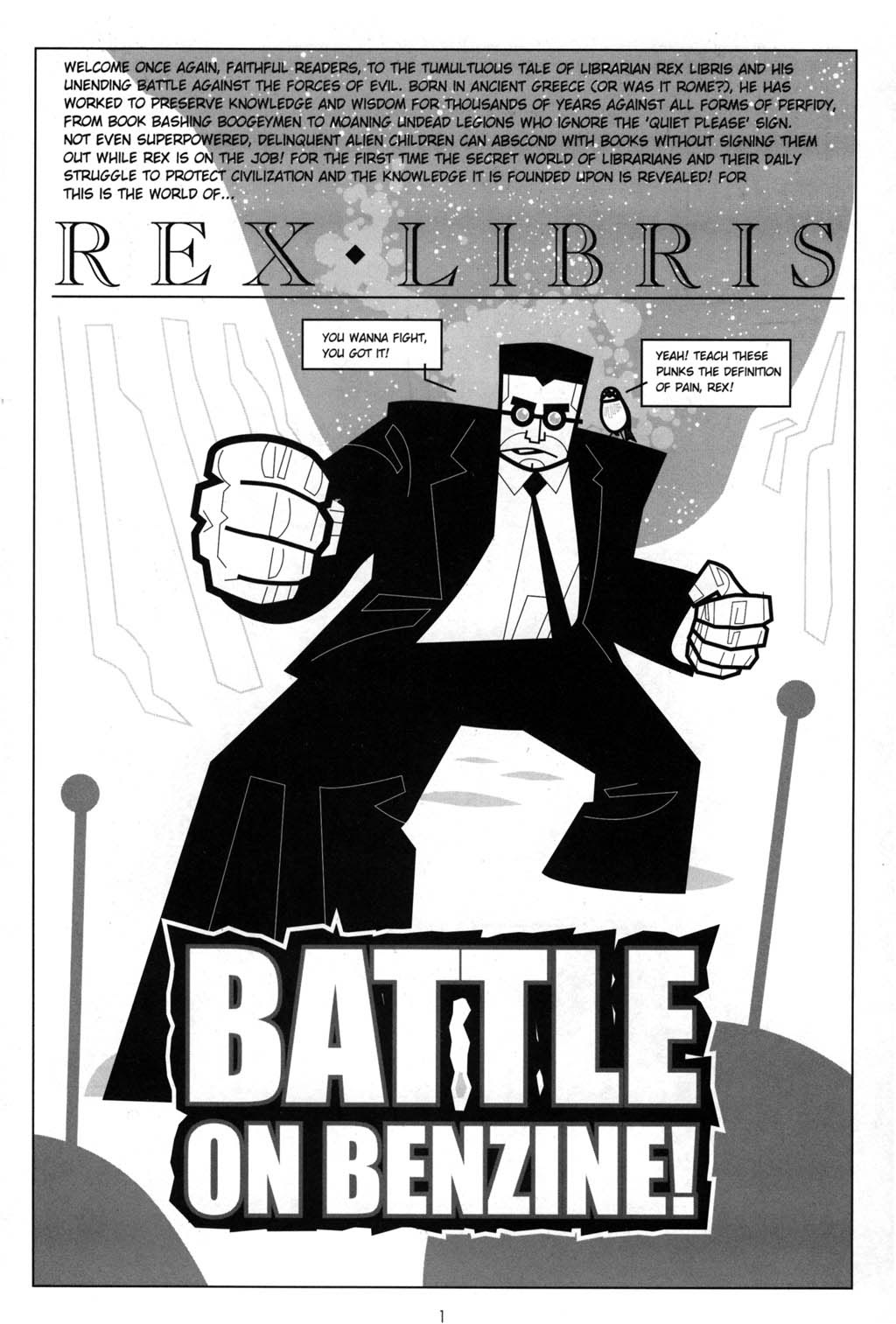 Read online Rex Libris comic -  Issue #4 - 3
