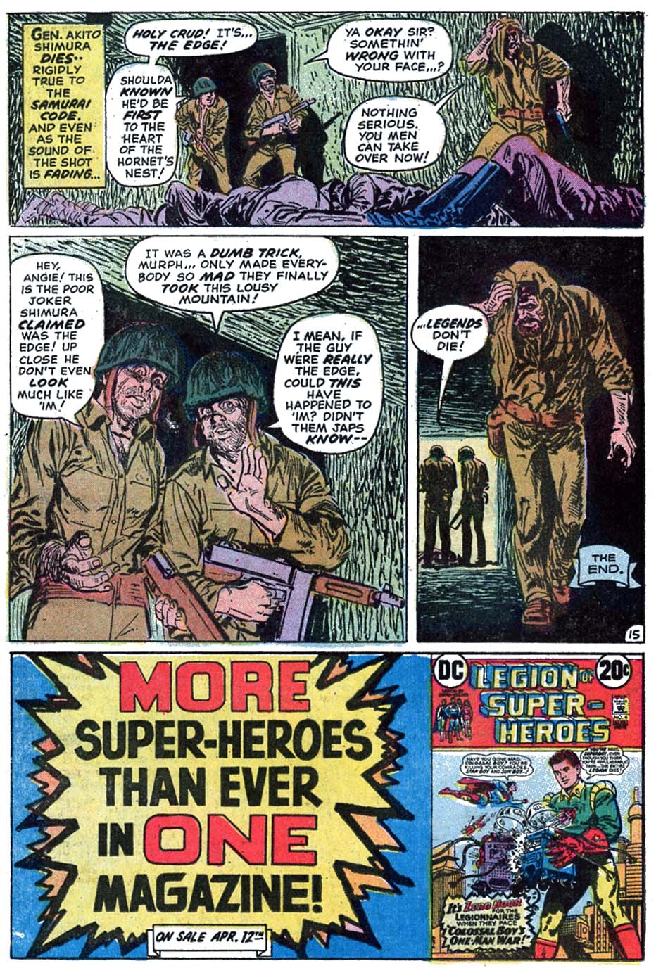 Read online Star Spangled War Stories (1952) comic -  Issue #170 - 20