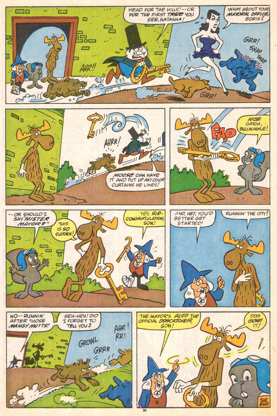 Read online Bullwinkle and Rocky comic -  Issue #8 - 32