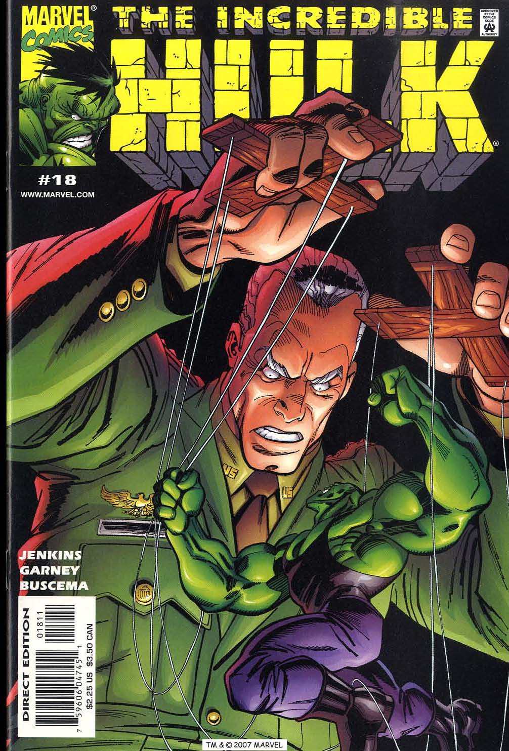 Read online The Incredible Hulk (2000) comic -  Issue #18 - 1