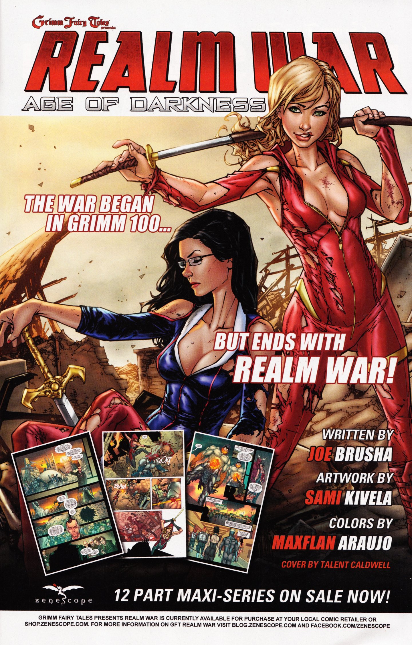 Read online Grimm Fairy Tales vs. Wonderland comic -  Issue #4 - 27