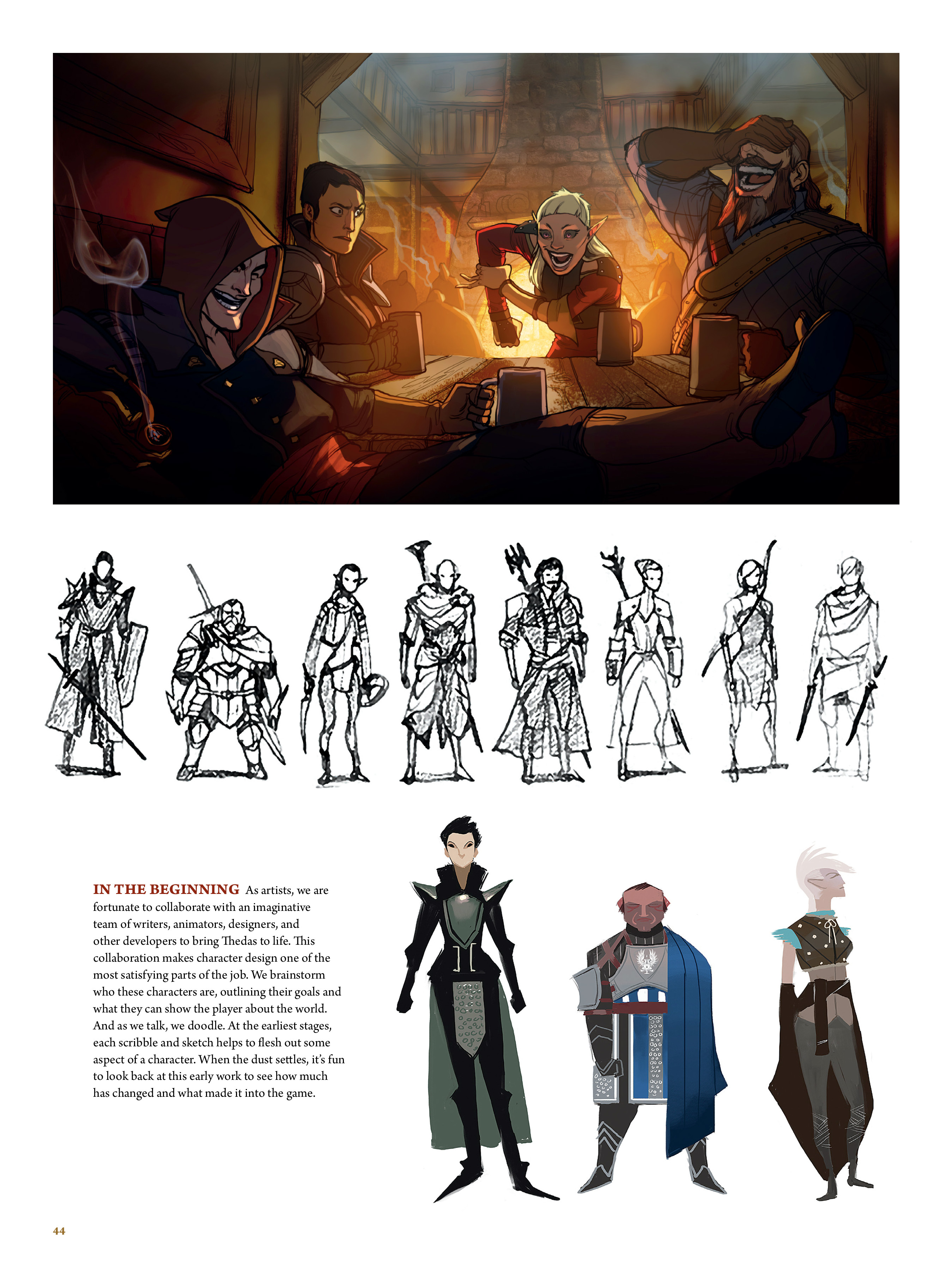 Read online The Art of Dragon Age: Inquisition comic -  Issue # TPB (Part 1) - 42