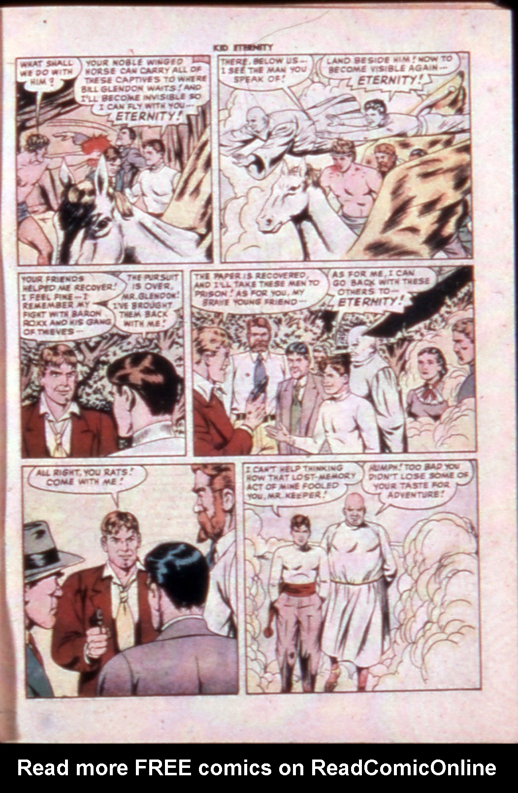 Read online Kid Eternity (1946) comic -  Issue #17 - 15