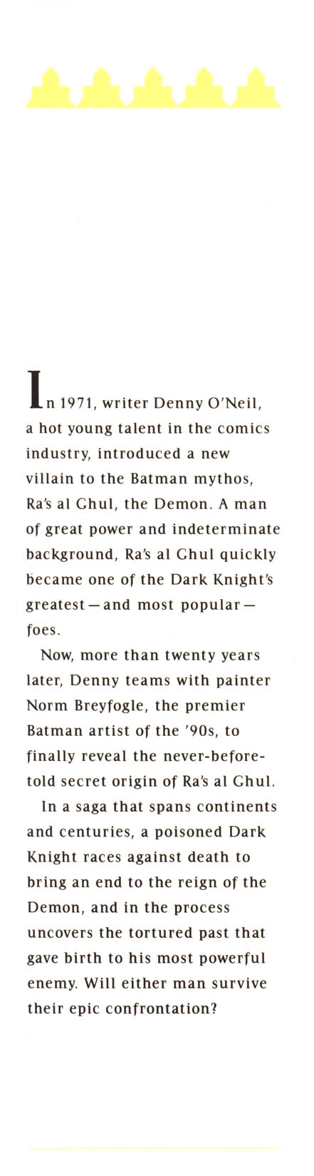 Read online Batman: Birth of the Demon comic -  Issue # Full - 6