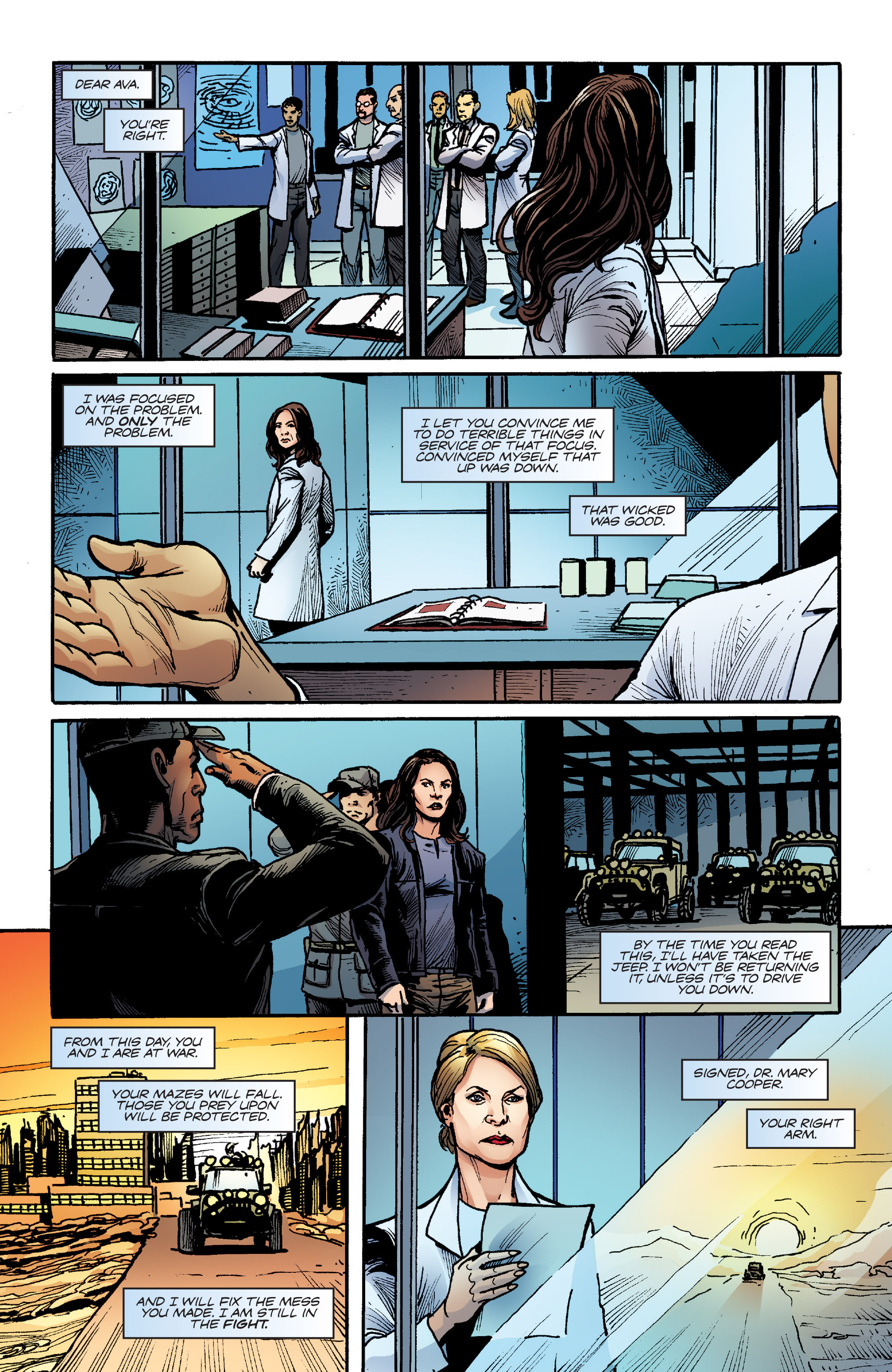 Read online Maze Runner: The Scorch Trials Official Graphic Novel Prelude comic -  Issue # TPB - 81