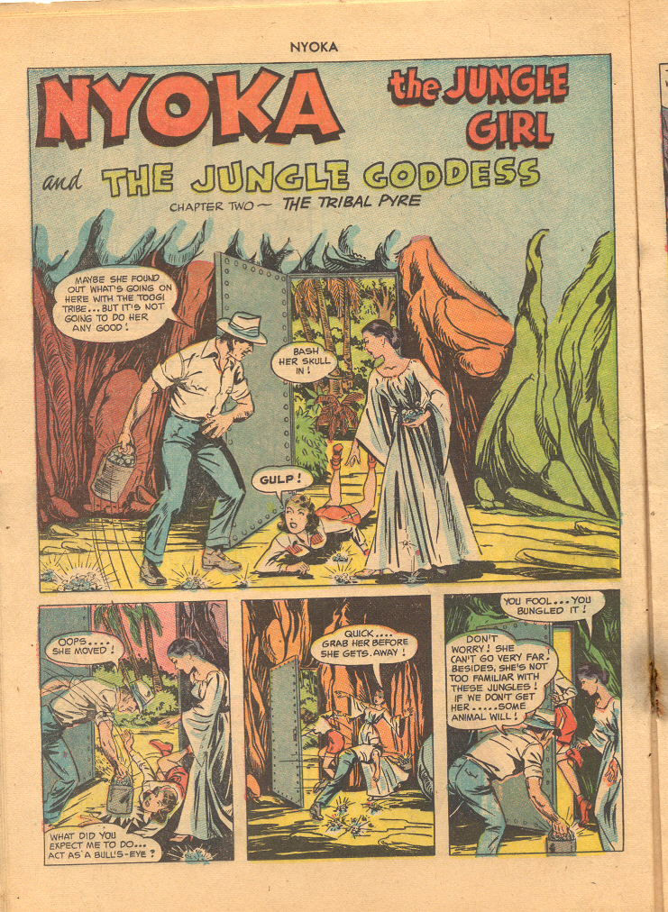 Read online Nyoka the Jungle Girl (1945) comic -  Issue #73 - 16