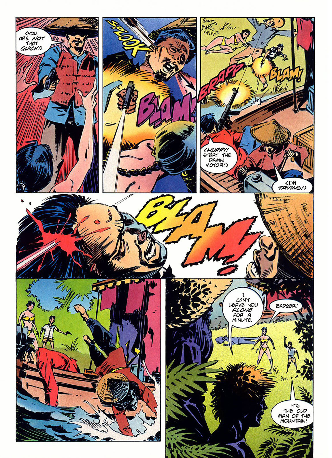 Read online Badger: Hexbreaker comic -  Issue # Full - 21