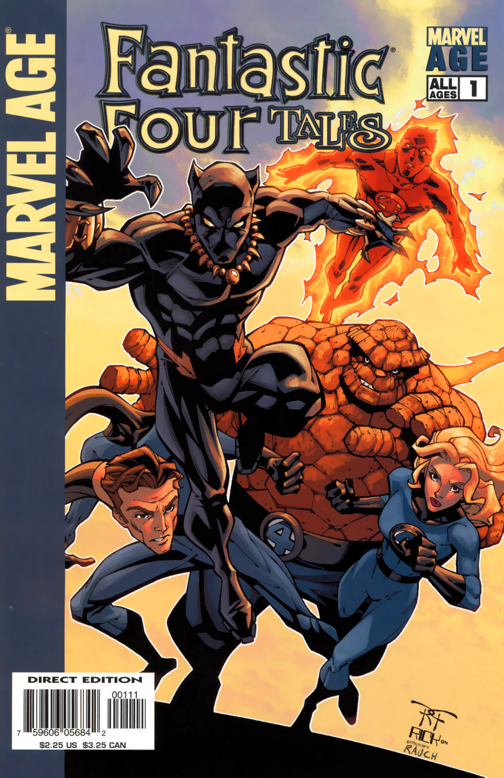 Read online Marvel Age: Fantastic Four Tales comic -  Issue # Full - 1