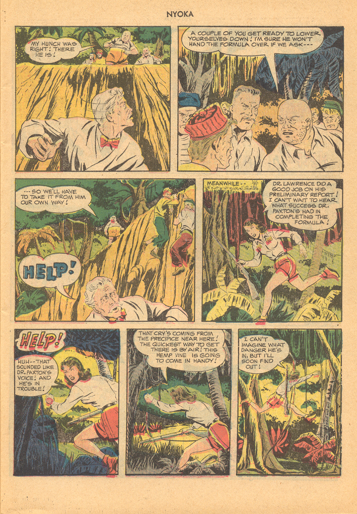 Read online Nyoka the Jungle Girl (1945) comic -  Issue #43 - 7
