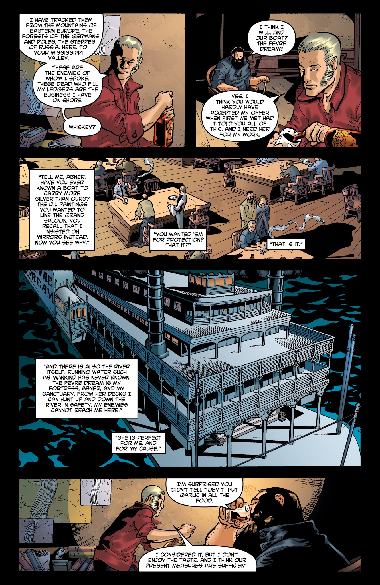 Read online George R.R. Martin's Fevre Dream comic -  Issue #3 - 22