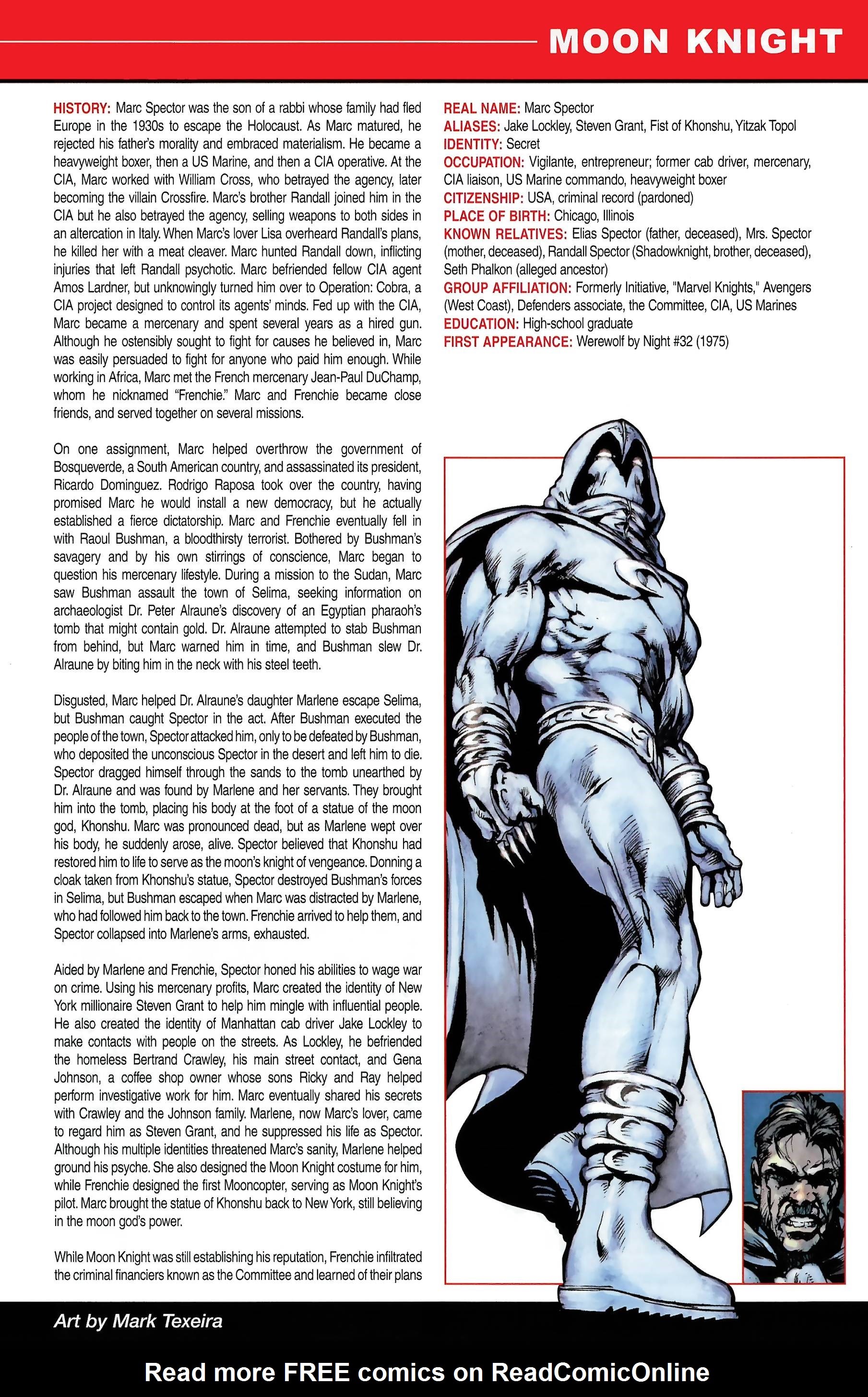 Read online Official Handbook of the Marvel Universe A to Z comic -  Issue # TPB 7 (Part 2) - 95