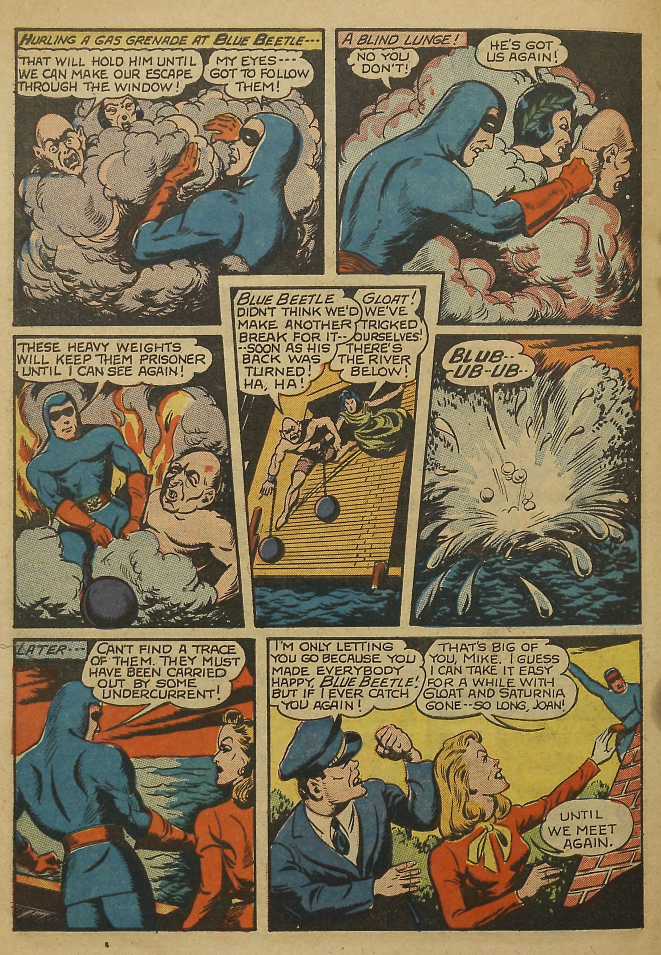 Read online The Blue Beetle comic -  Issue #39 - 31