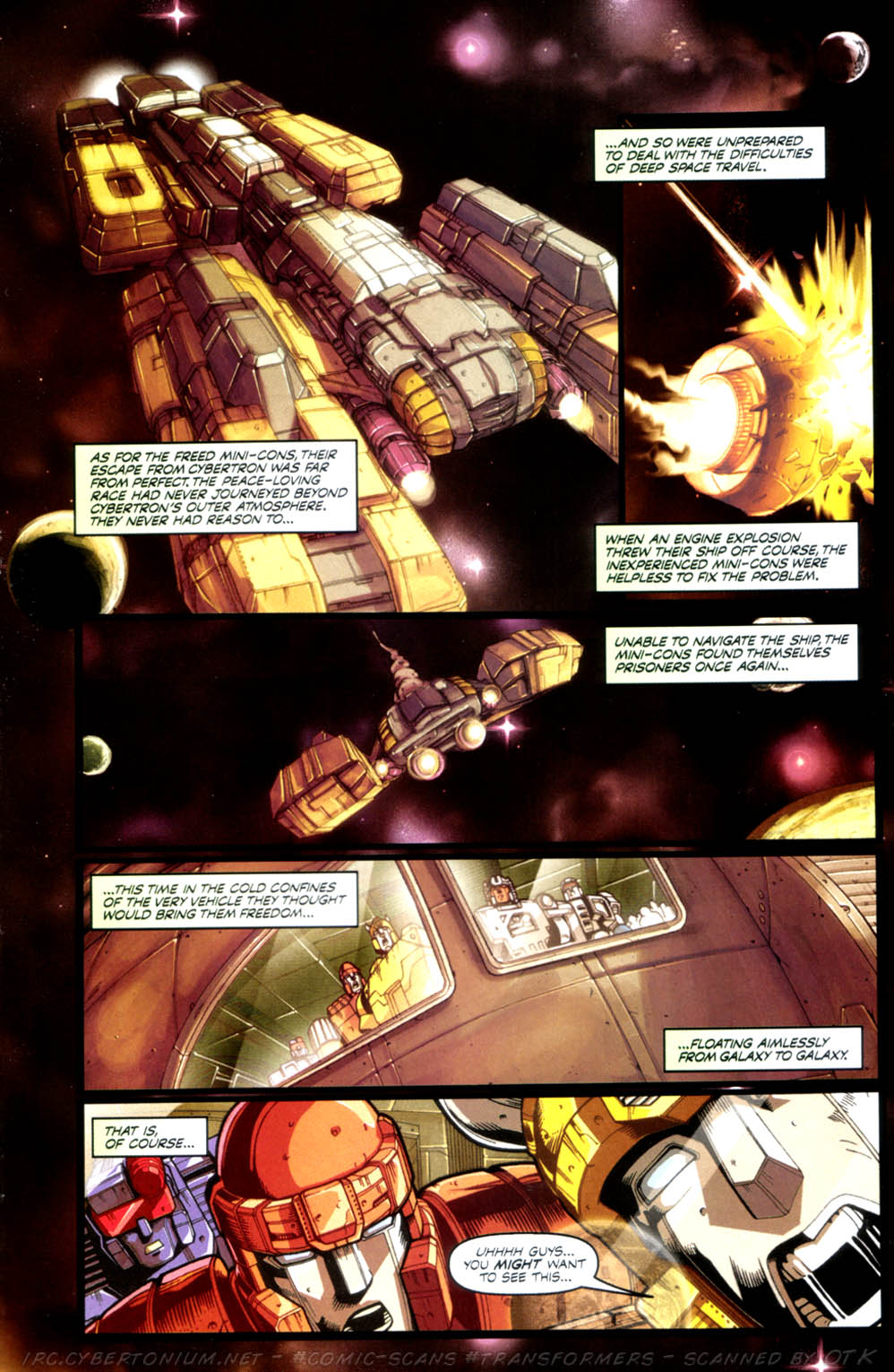 Read online Transformers Armada comic -  Issue #3 - 5