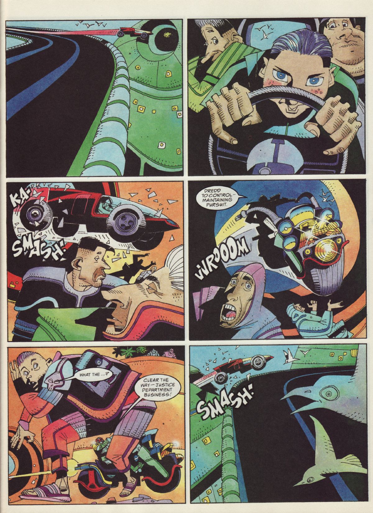 Read online Judge Dredd Megazine (vol. 3) comic -  Issue #3 - 36