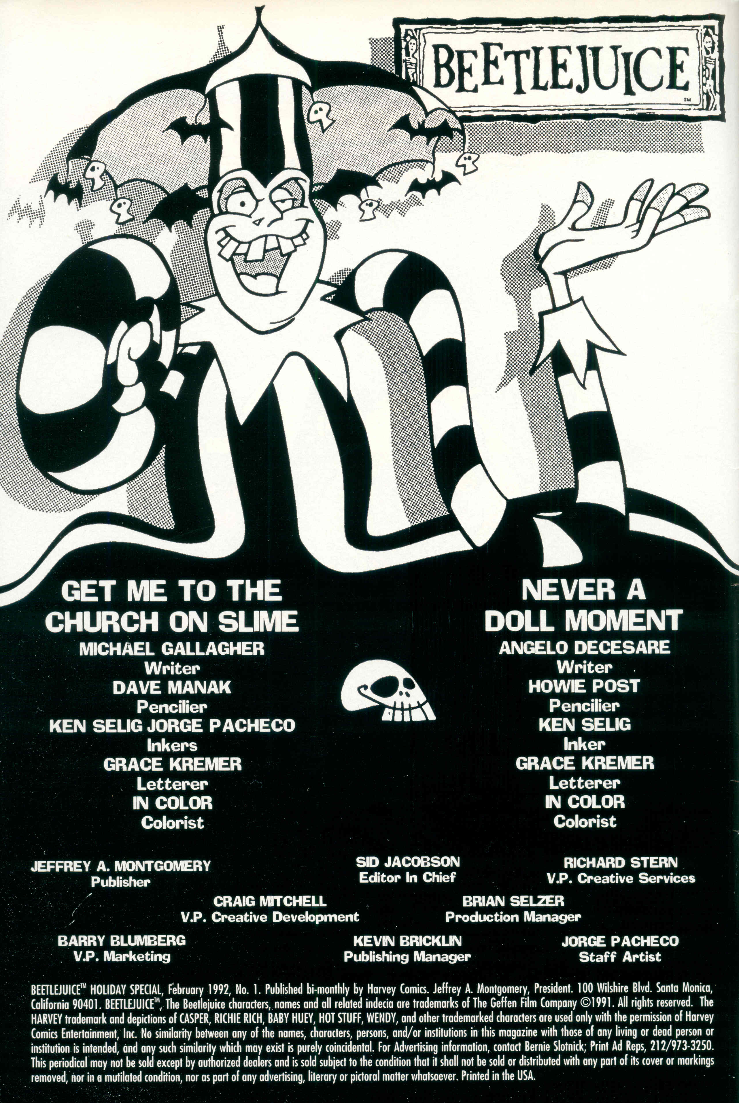 Read online Beetlejuice Horror Day Special comic -  Issue # Full - 2