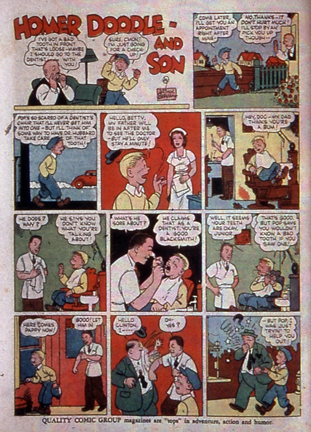 Read online Feature Comics comic -  Issue #61 - 56