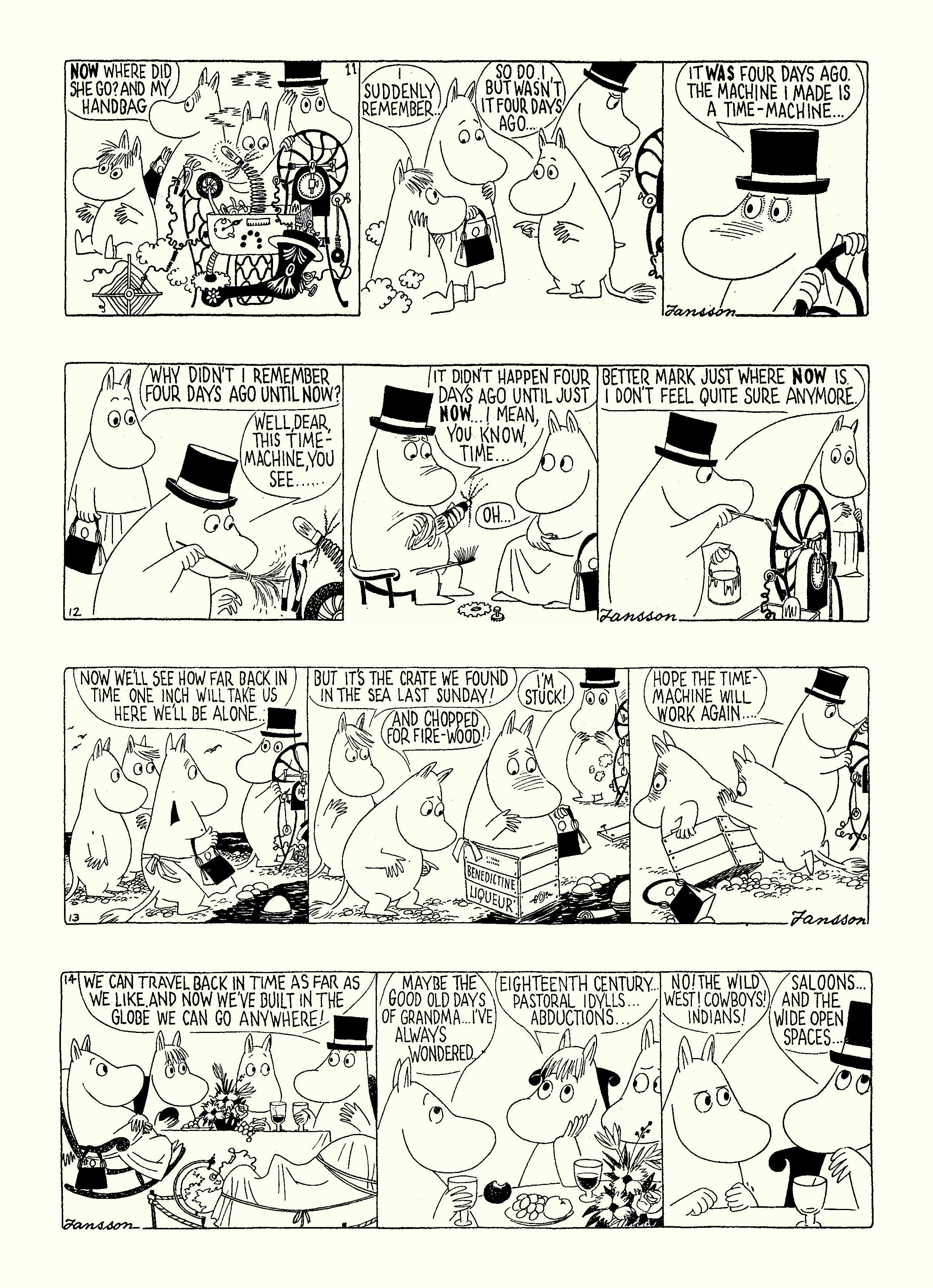 Read online Moomin: The Complete Tove Jansson Comic Strip comic -  Issue # TPB 4 - 9