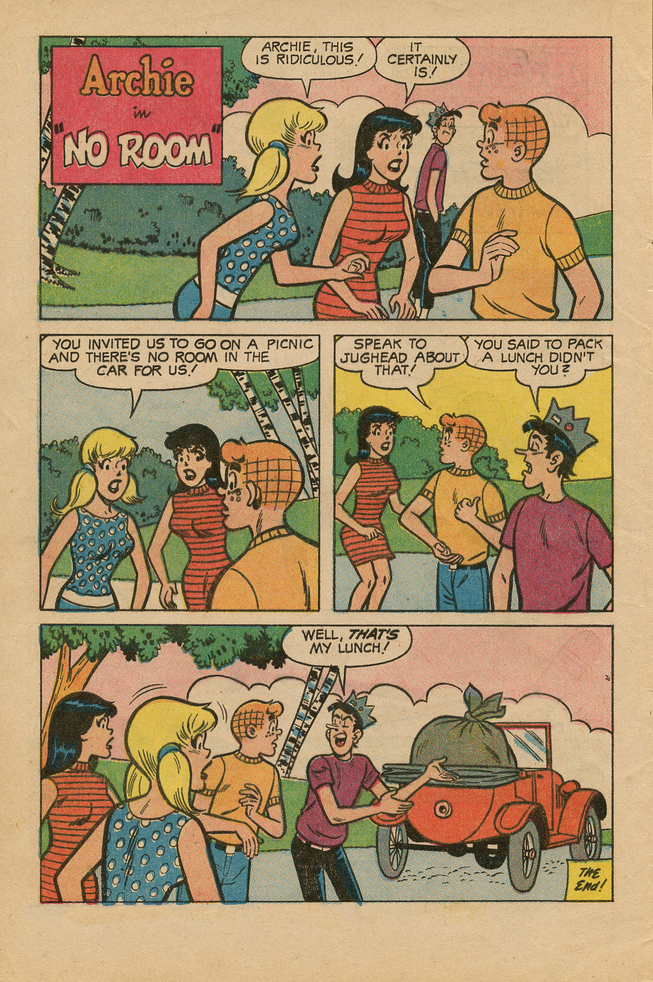 Read online Archie's Joke Book Magazine comic -  Issue #129 - 4