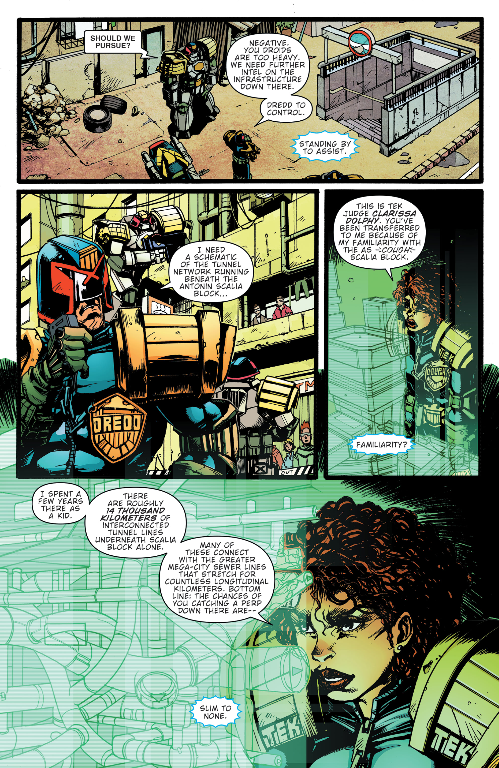 Read online Judge Dredd: False Witness comic -  Issue #1 - 10