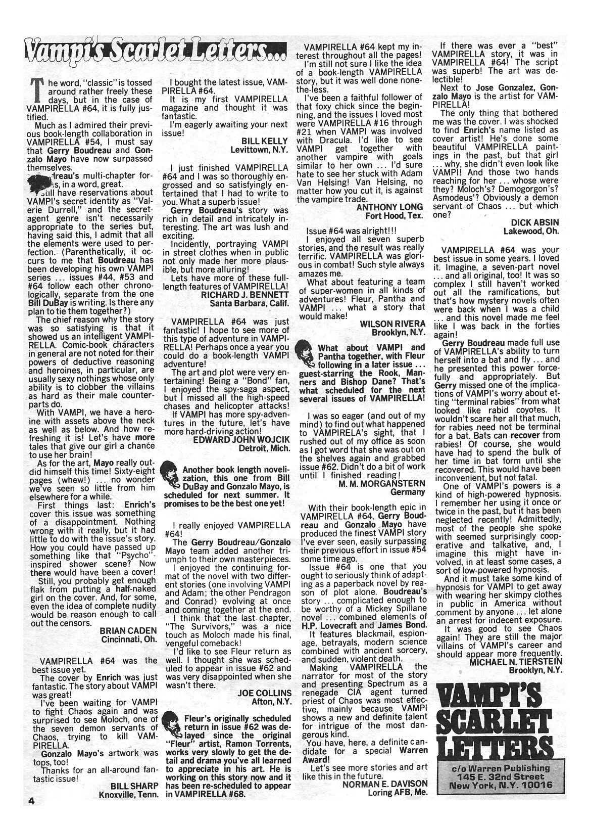 Read online Vampirella (1969) comic -  Issue #66 - 4