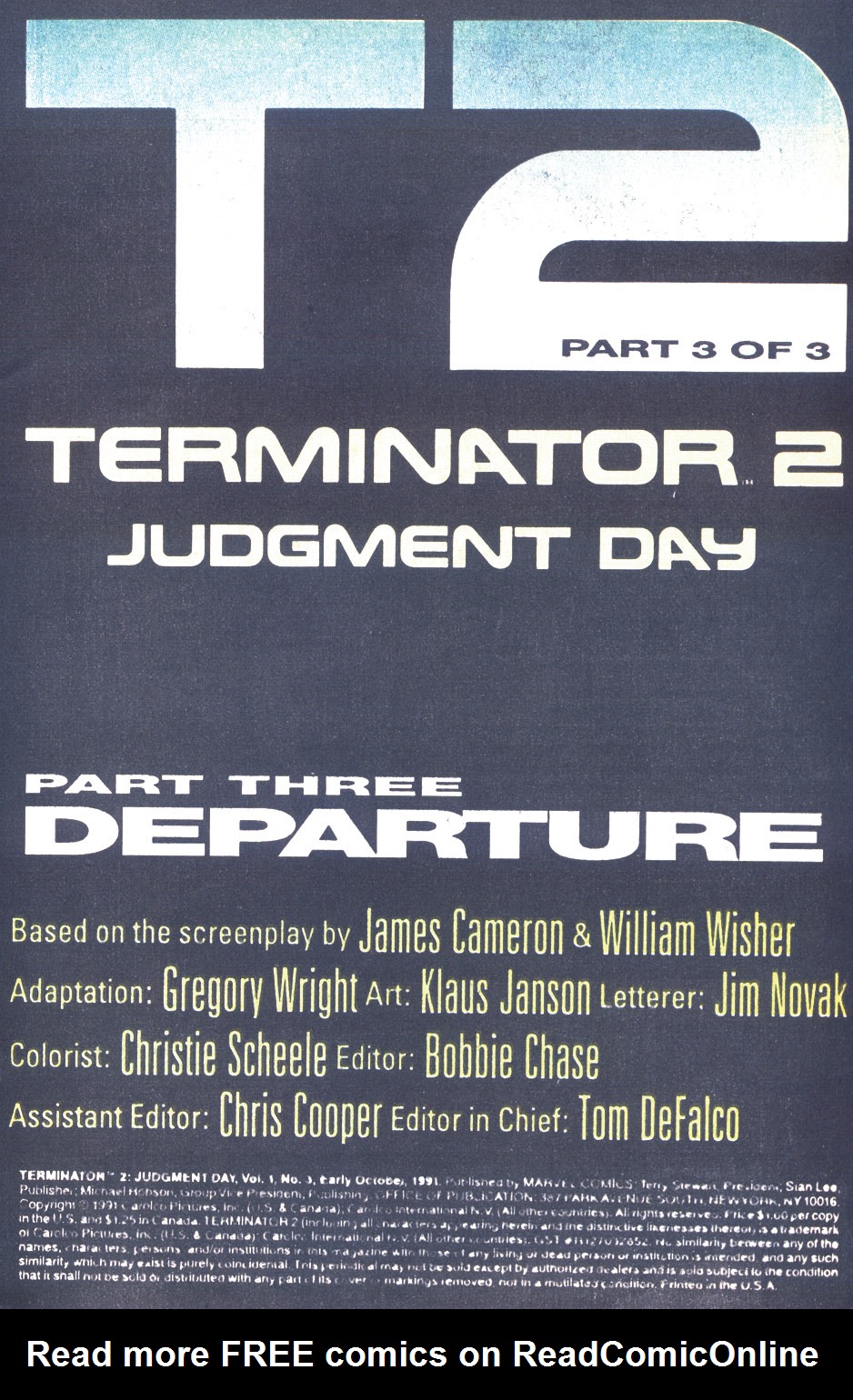 Read online Terminator 2: Judgment Day comic -  Issue #3 - 2