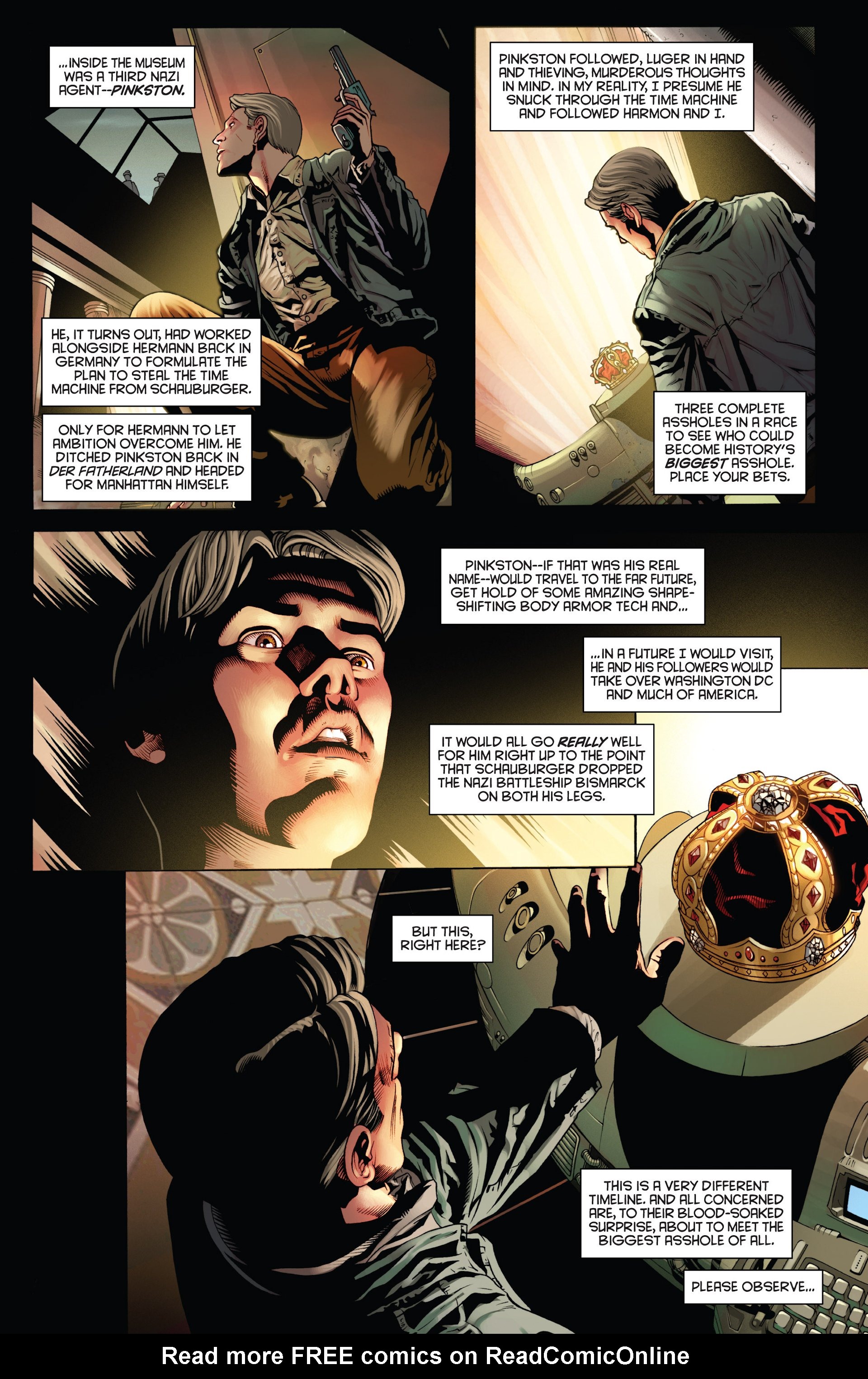 Read online Miss Fury (2013) comic -  Issue #7 - 7