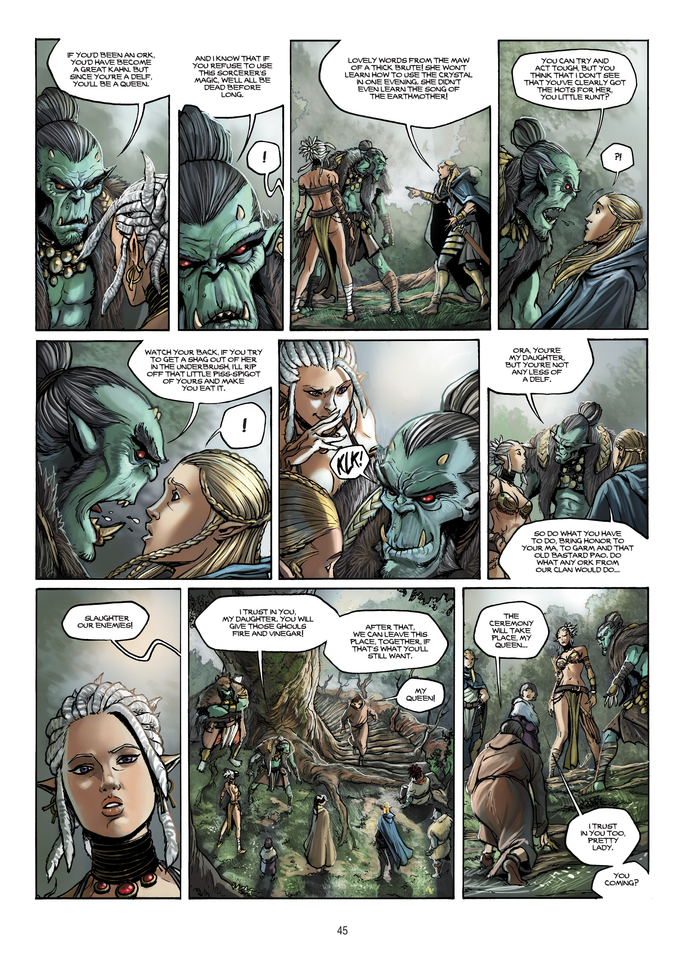 Read online Elves comic -  Issue #12 - 45