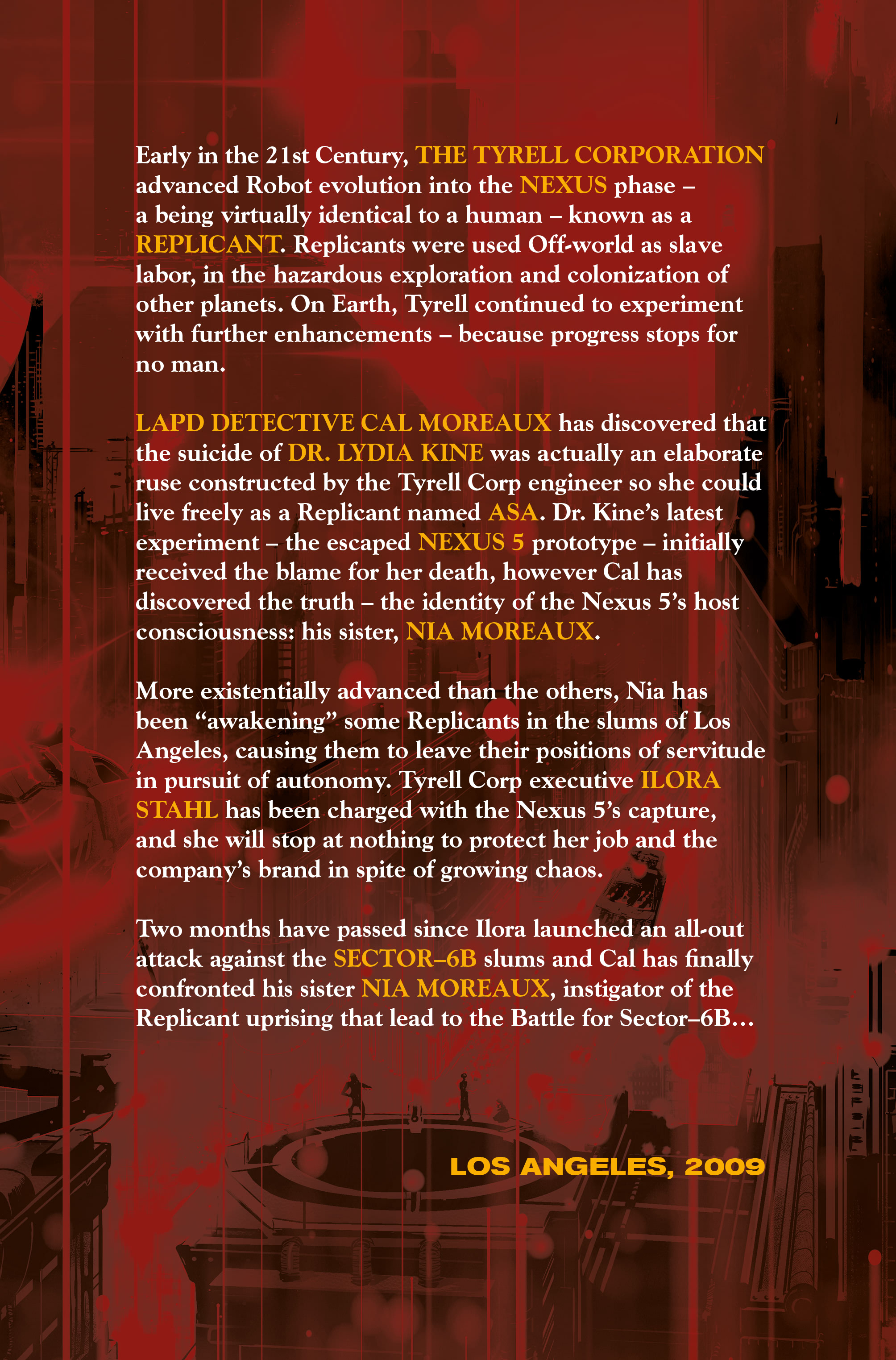 Read online Blade Runner Origins comic -  Issue #12 - 5