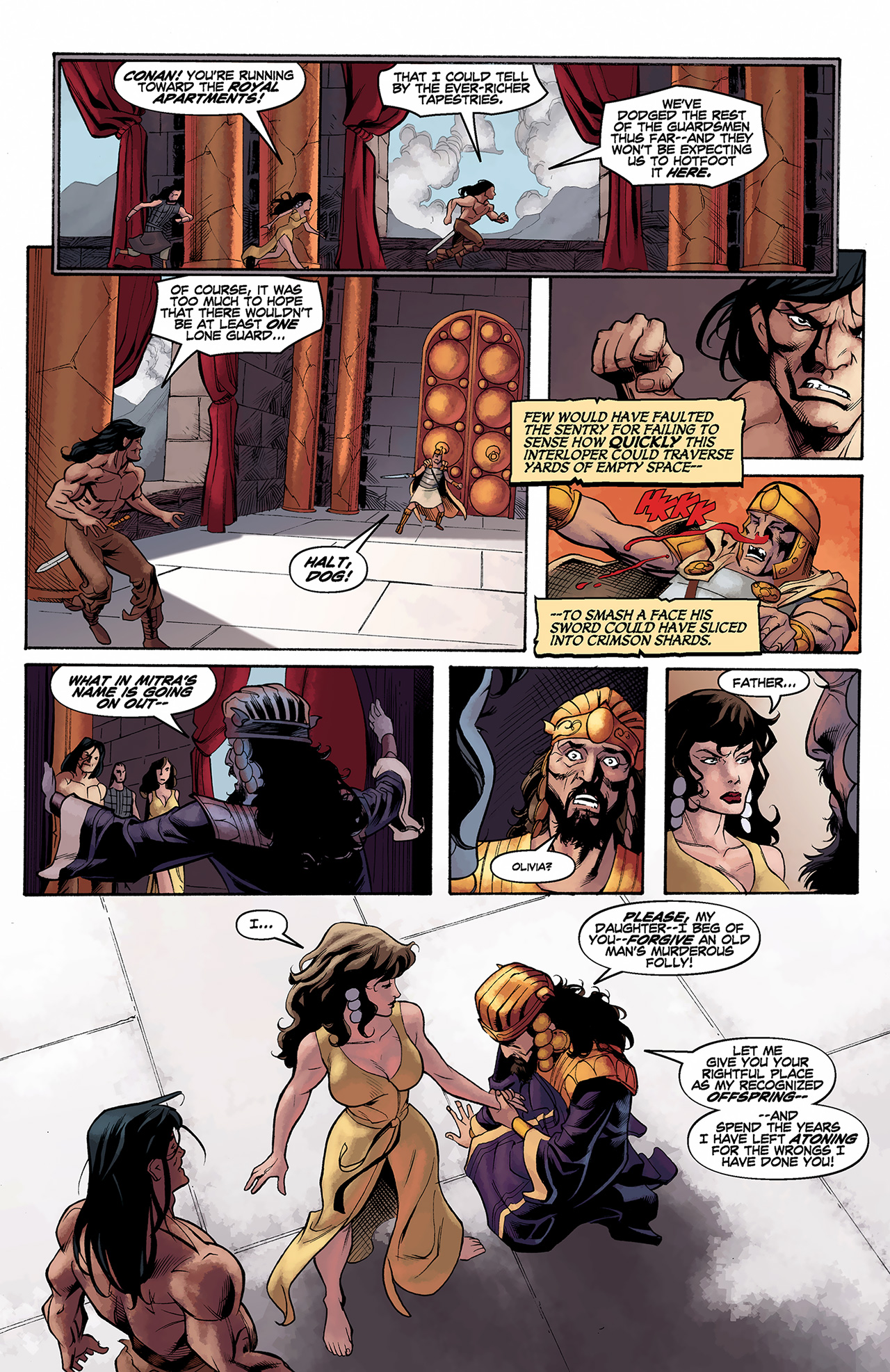 Read online Conan: Road of Kings comic -  Issue #6 - 14