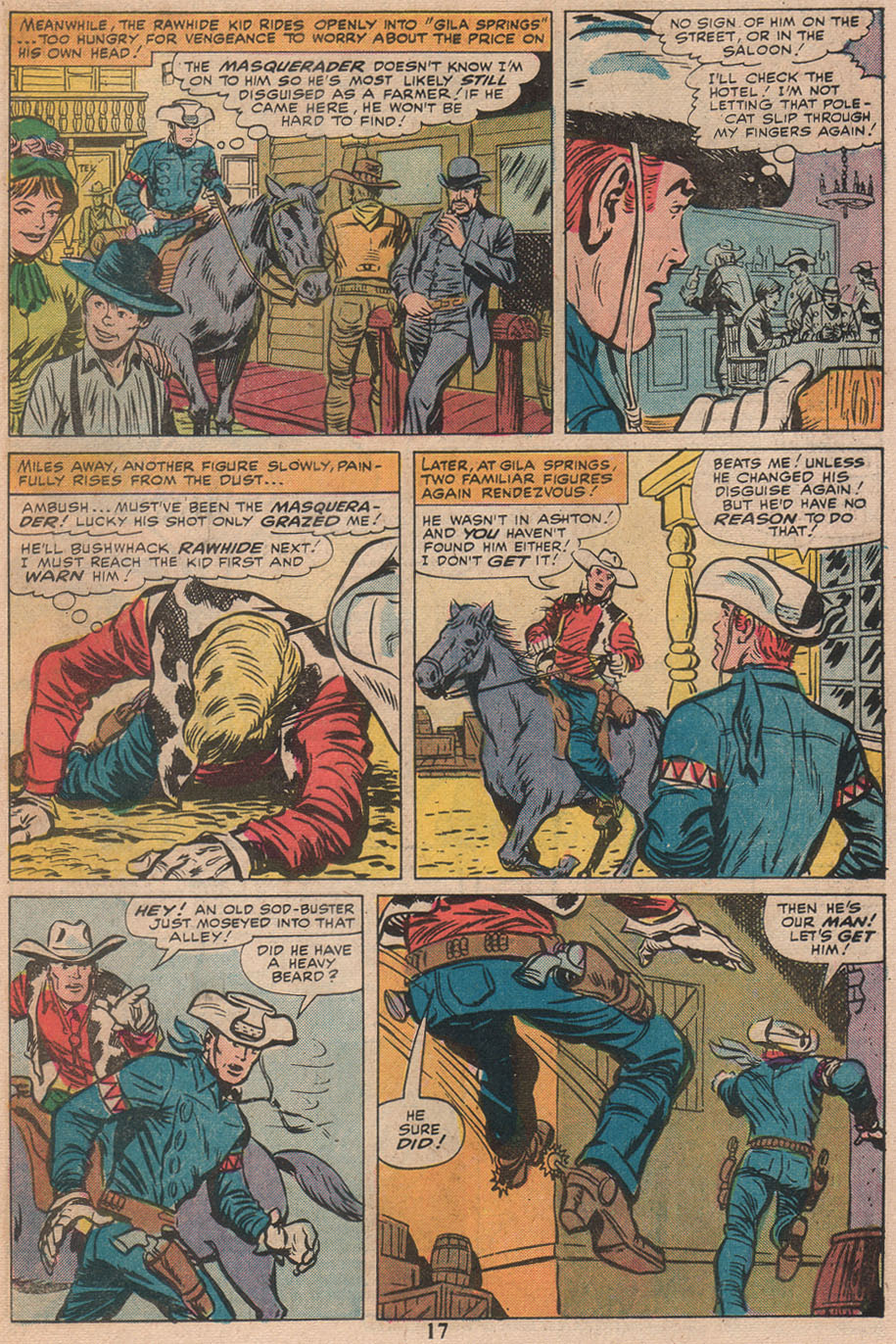 Read online The Rawhide Kid comic -  Issue #120 - 19
