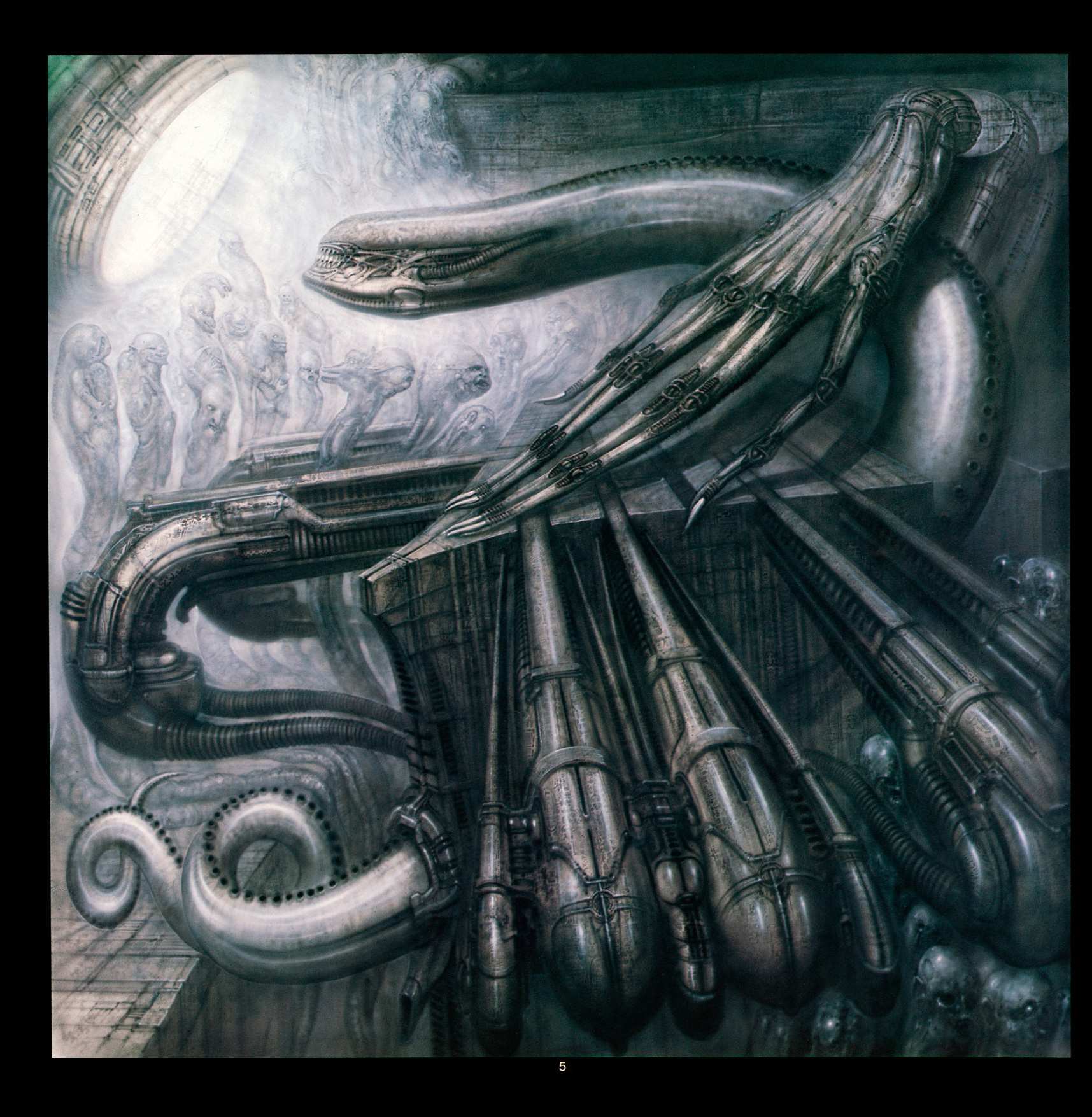 Read online Giger's Alien comic -  Issue # TPB - 7