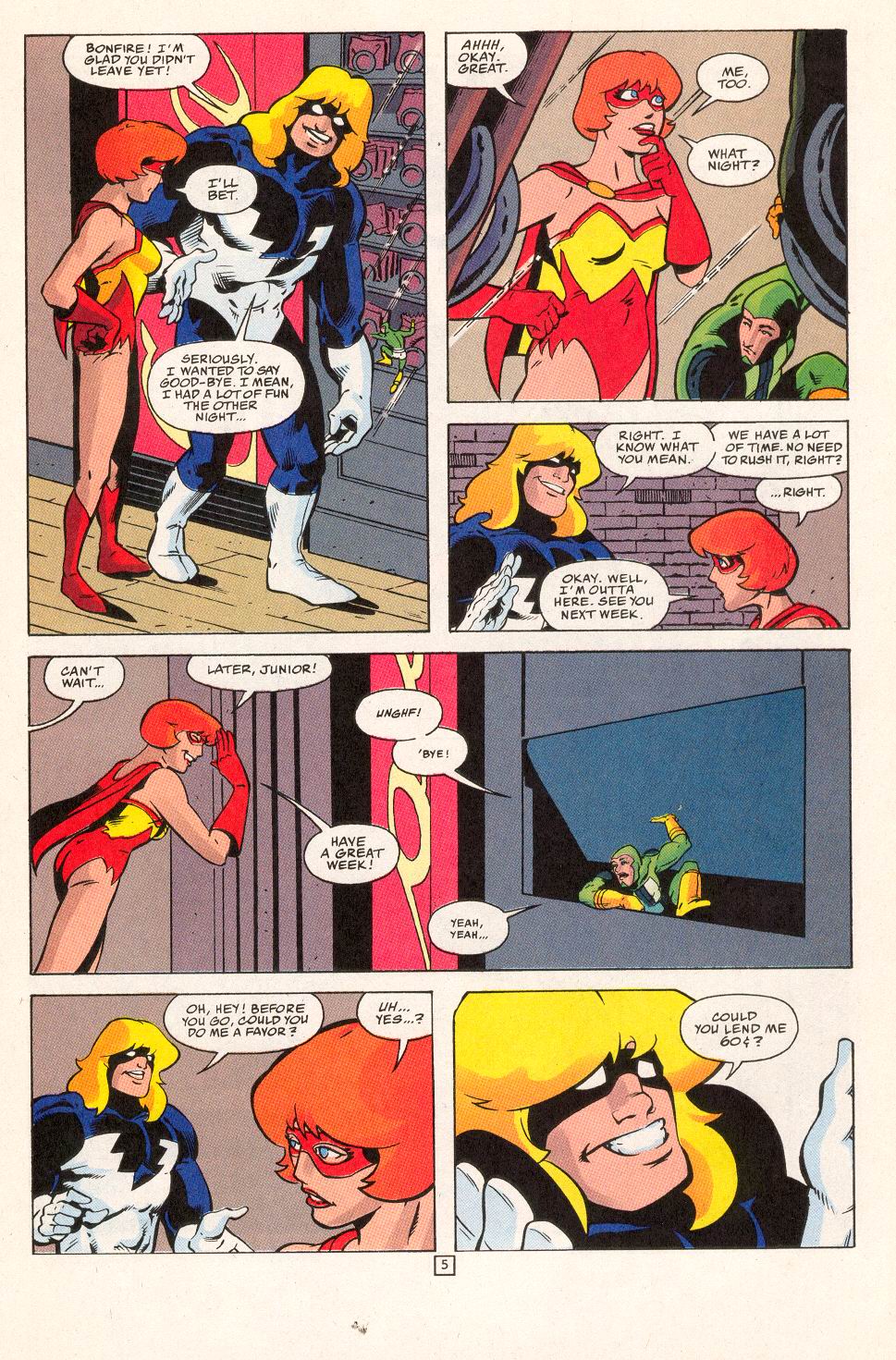 Read online Young Heroes in Love comic -  Issue #7 - 7