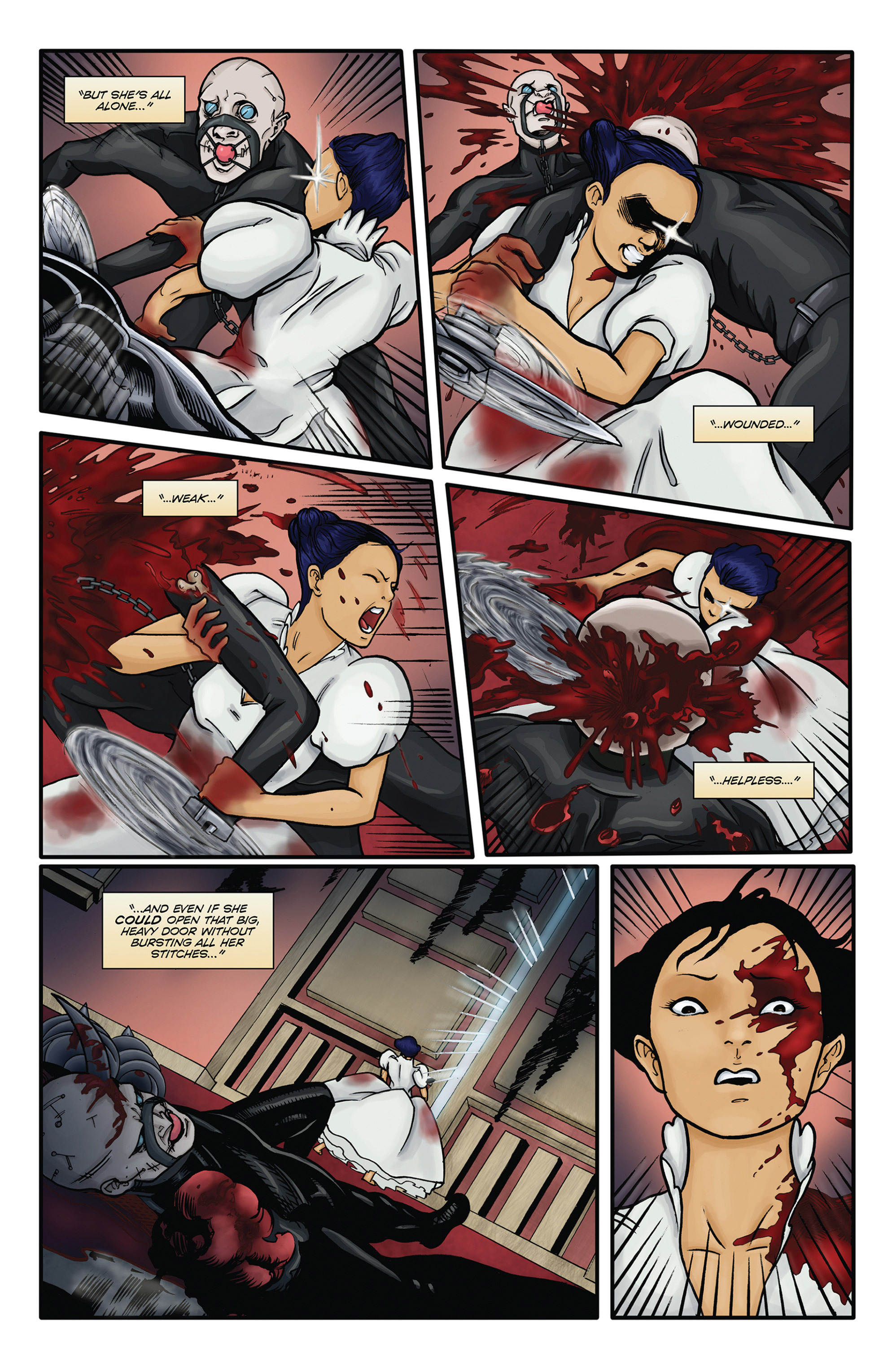 Read online Pregnant Bitches of War comic -  Issue #5 - 6