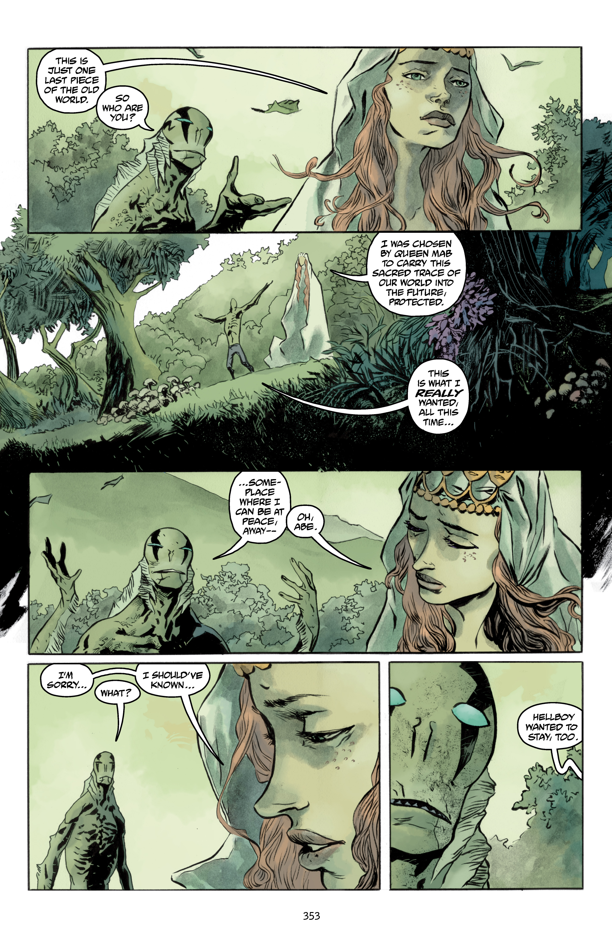 Read online Abe Sapien comic -  Issue # _TPB Dark and Terrible 2 (Part 4) - 52