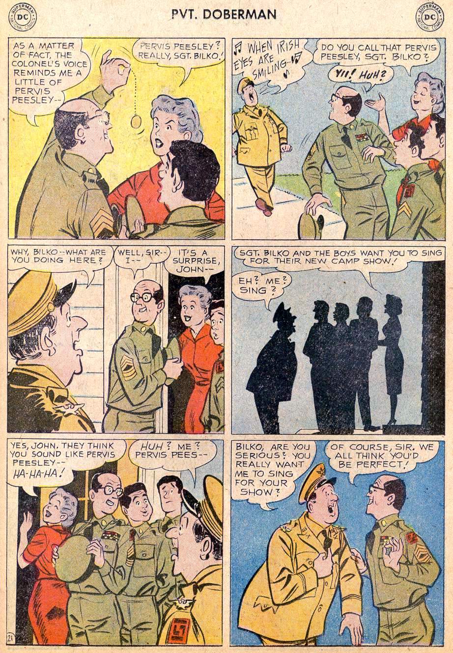 Read online Sgt. Bilko's Pvt. Doberman comic -  Issue #11 - 27