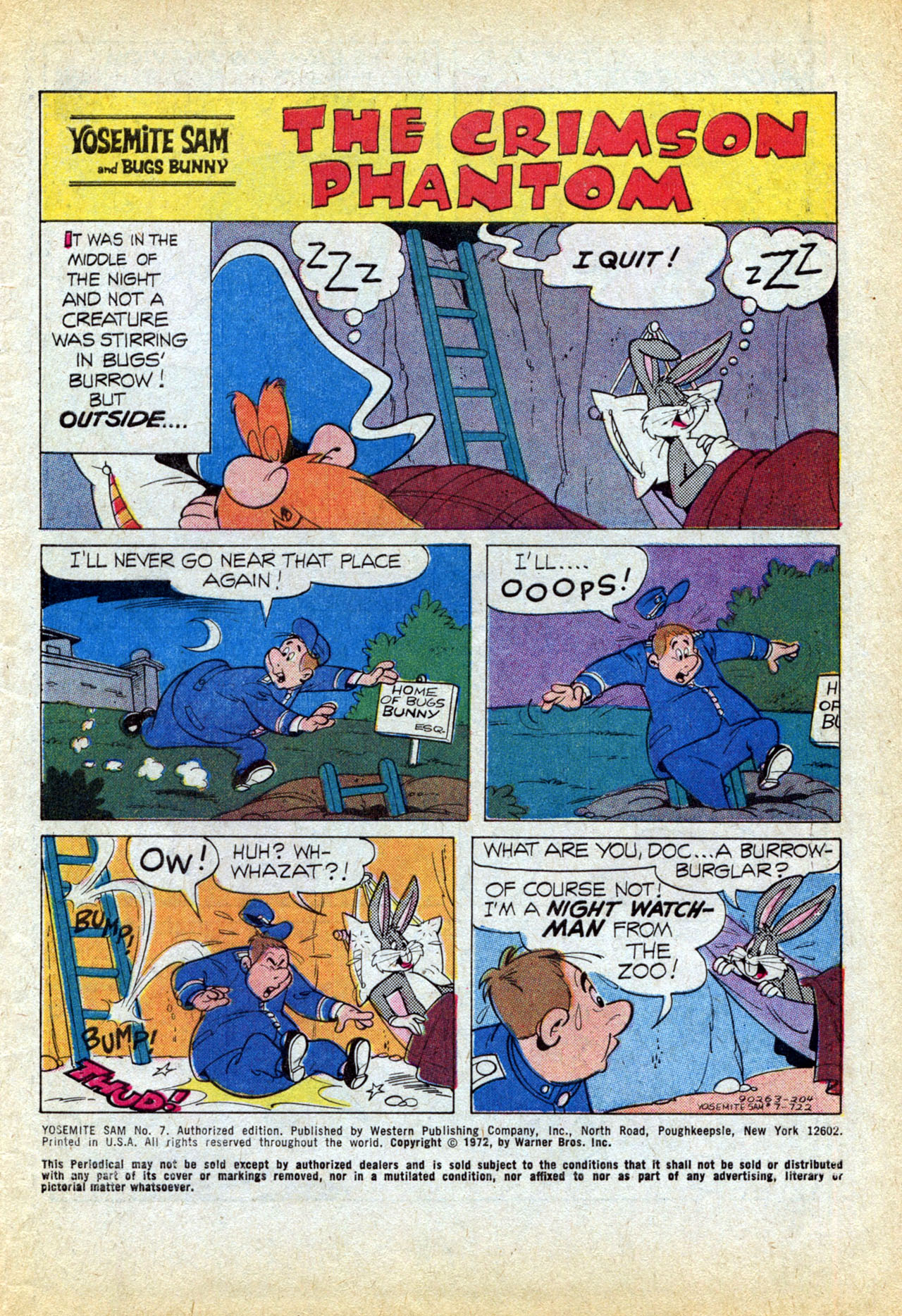 Read online Yosemite Sam and Bugs Bunny comic -  Issue #7 - 3