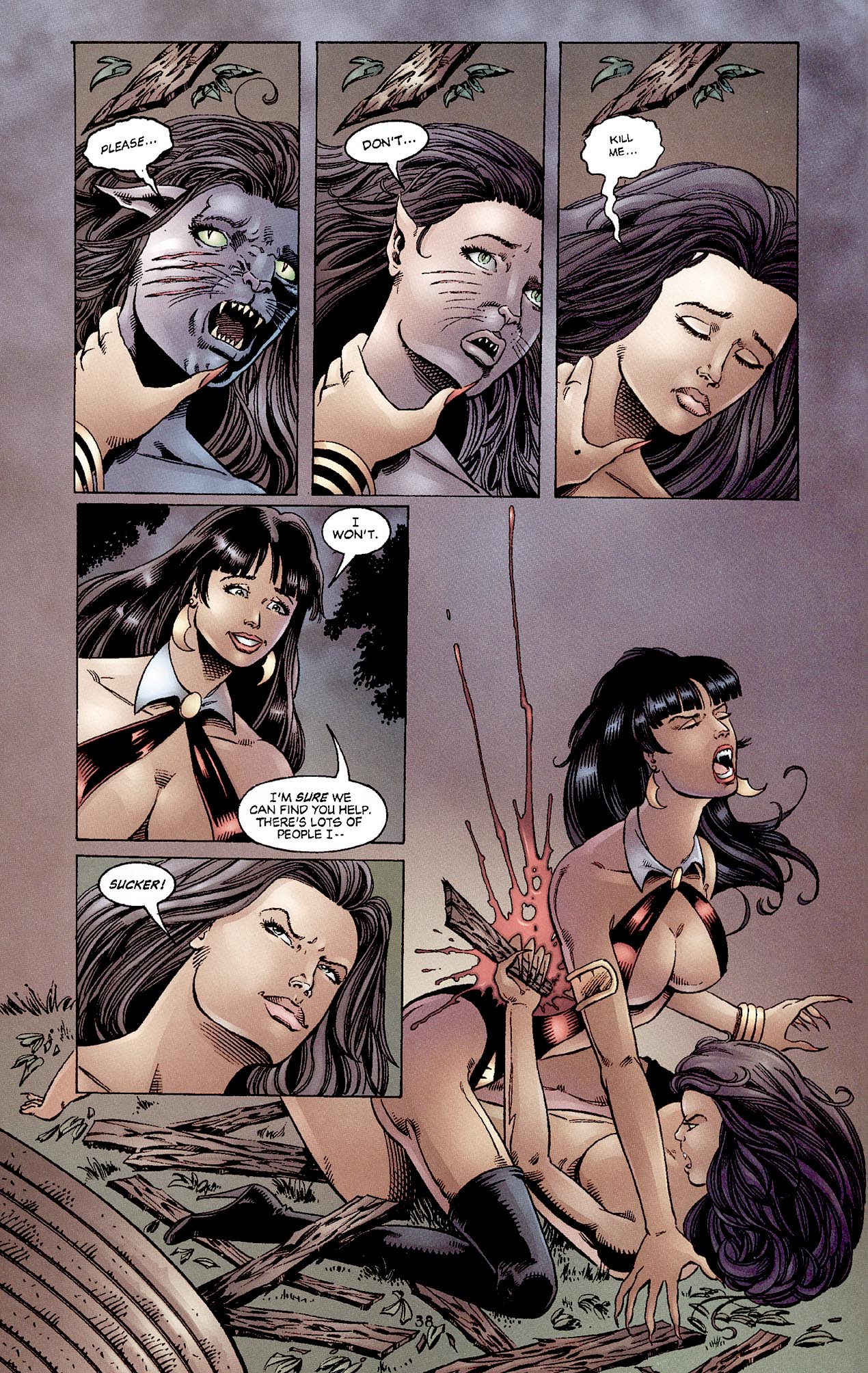 Read online Catwoman/Vampirella: The Furies comic -  Issue # Full - 40