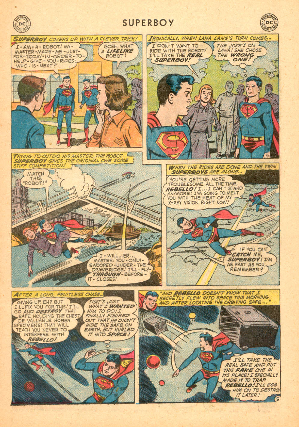 Read online Superboy (1949) comic -  Issue #72 - 10